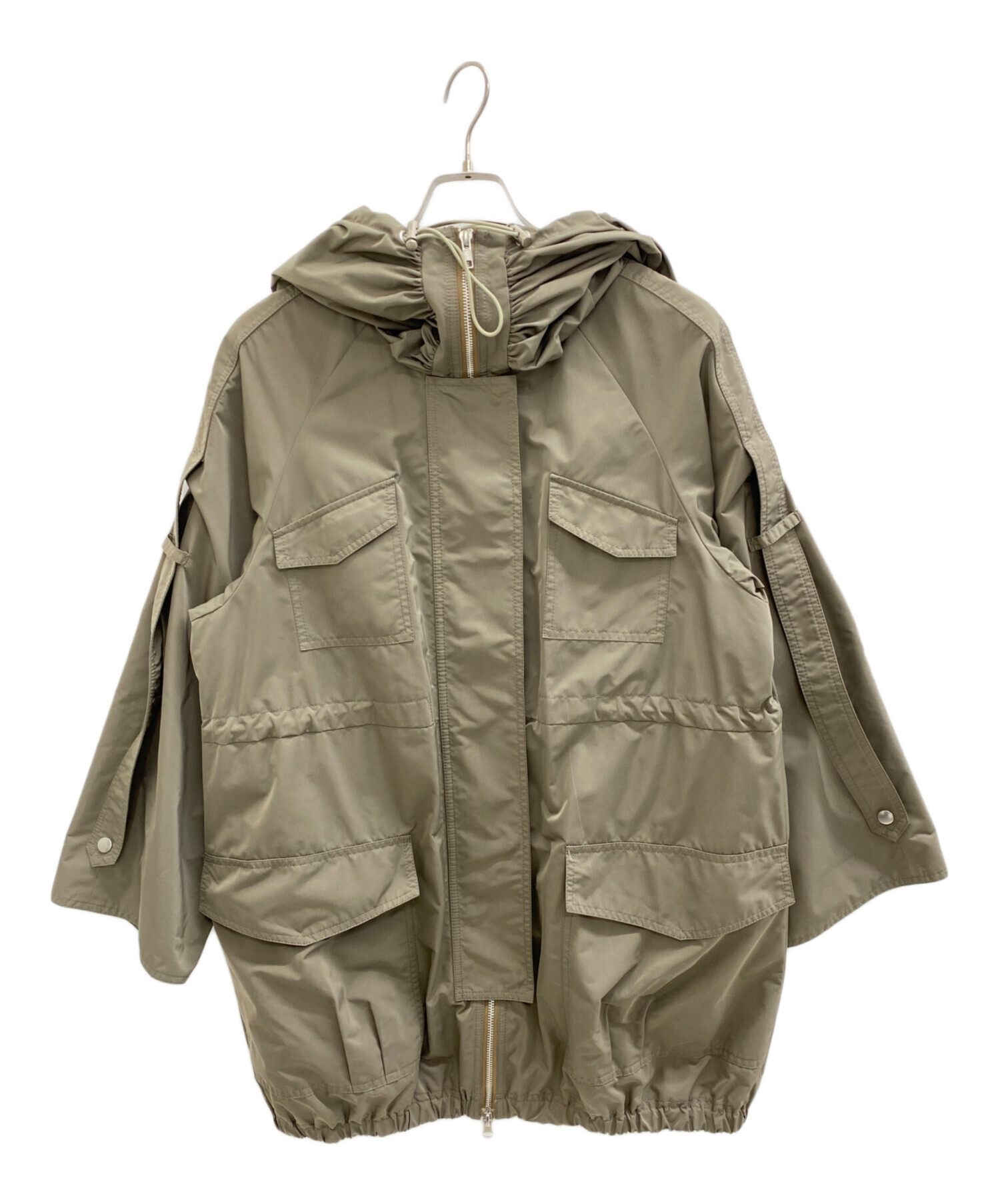 中古・古着通販】Sov. (ソブ) フーデッドコート グレー サイズ:F 