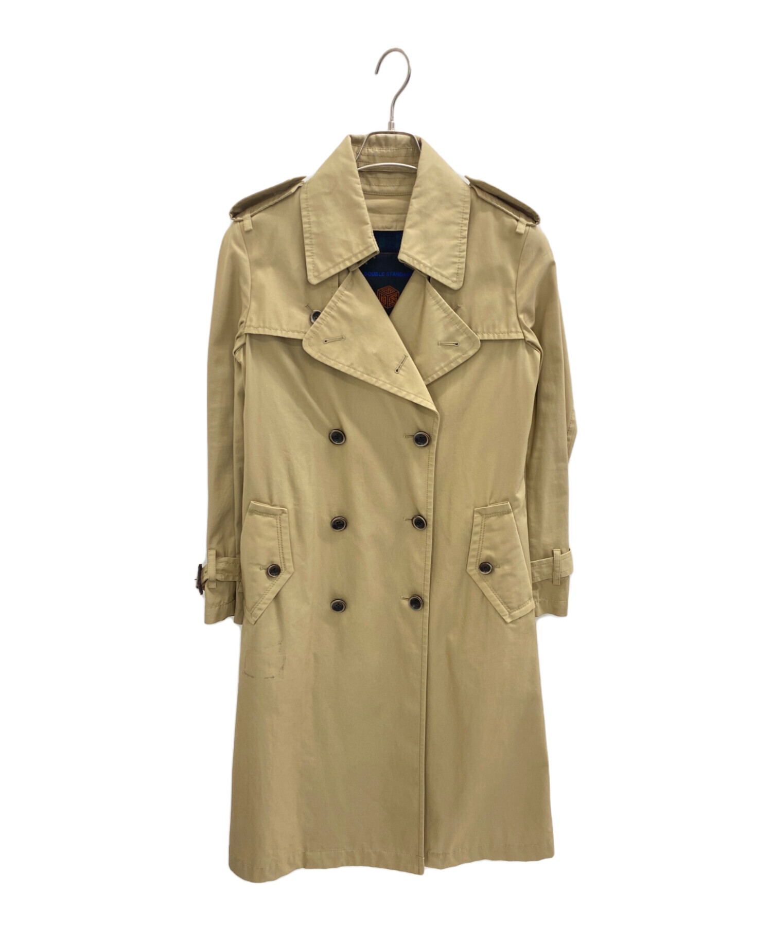 【新品タグ付き】 DOUBLE STANDARDCLOTHINGトレンチコート 中古・古着通販】DOUBLE STANDARD CLOTHING (ダブルスタンダード