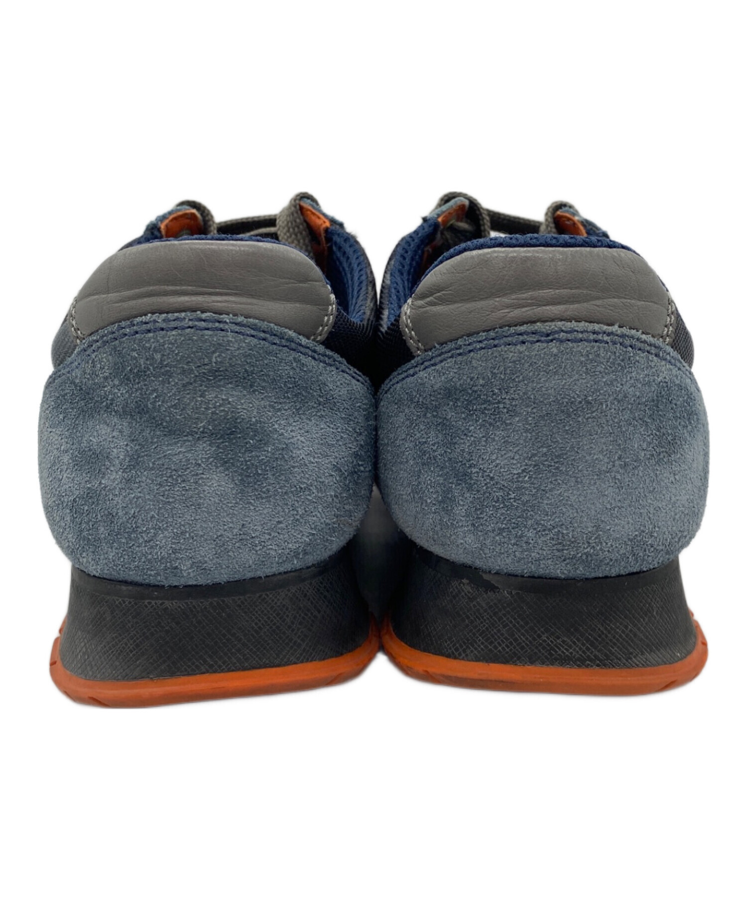 中古・古着通販】PRADA (プラダ) スニーカー グレー×ブルー サイズ:38 
