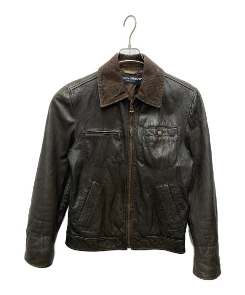 中古・古着通販】DOLCE & GABBANA (ドルチェ＆ガッバーナ) レザー