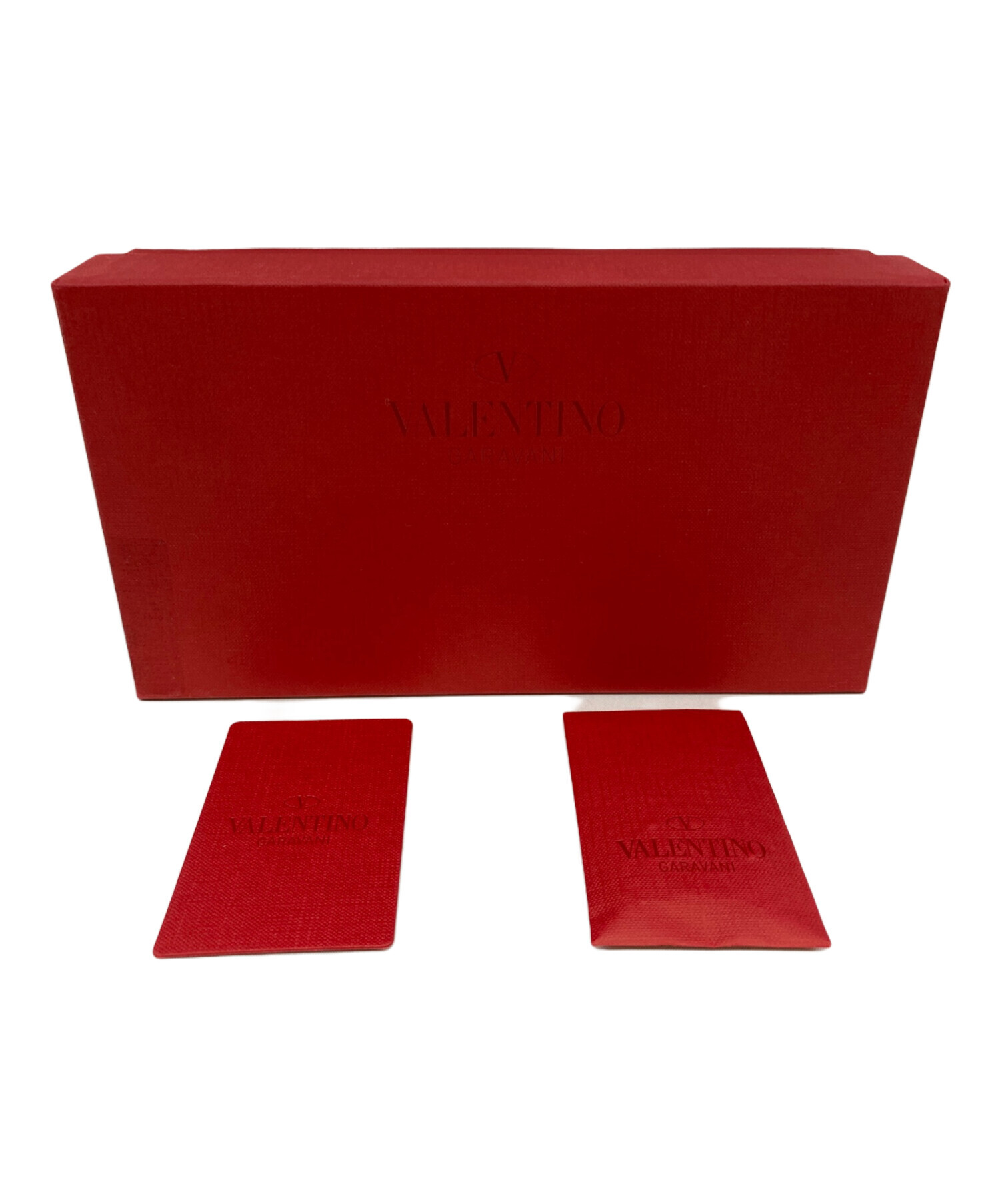 中古・古着通販】VALENTINO (ヴァレンティノ) 長財布 ブラック