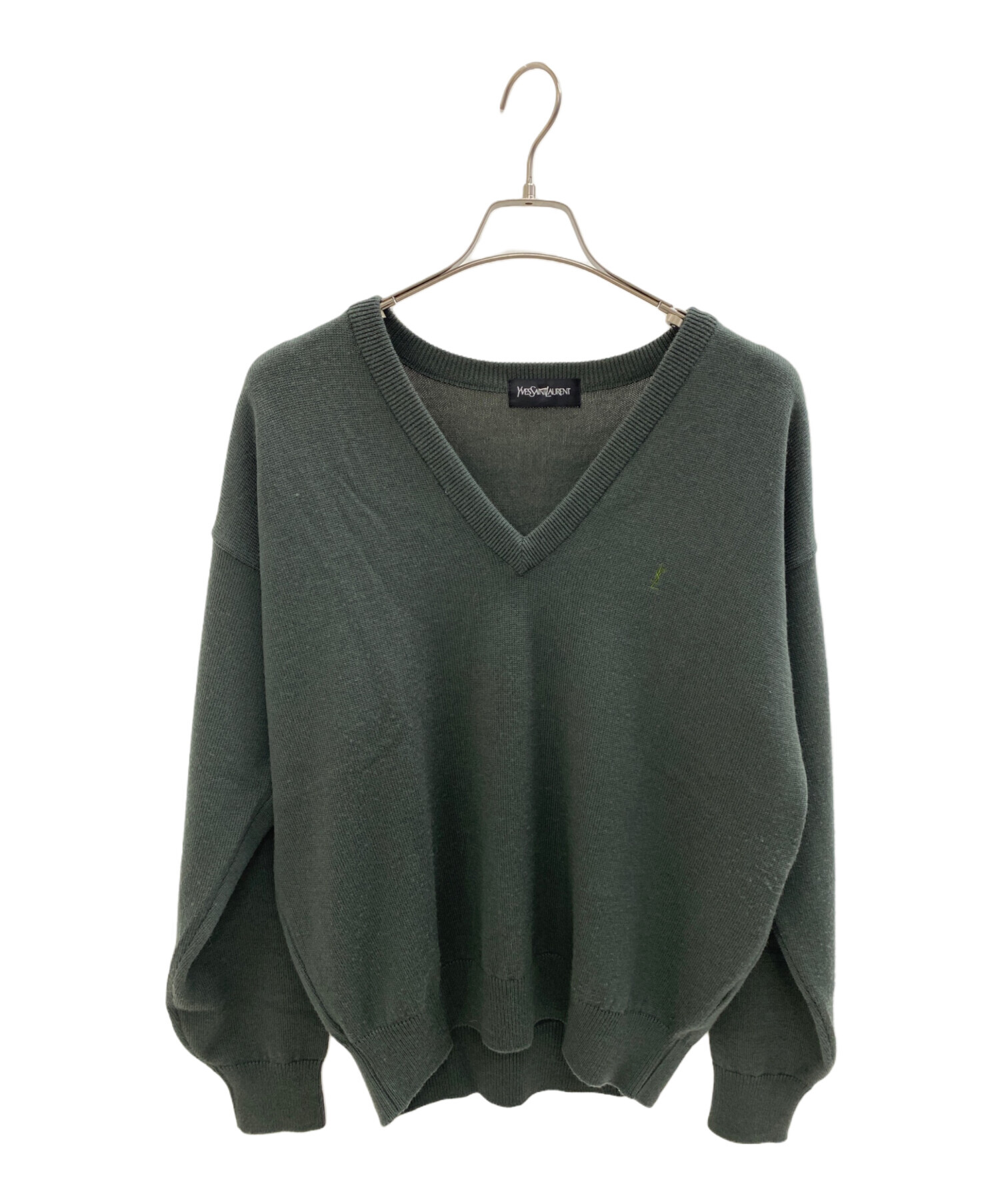 中古・古着通販】Yves Saint Laurent (イヴサンローラン) Vネック