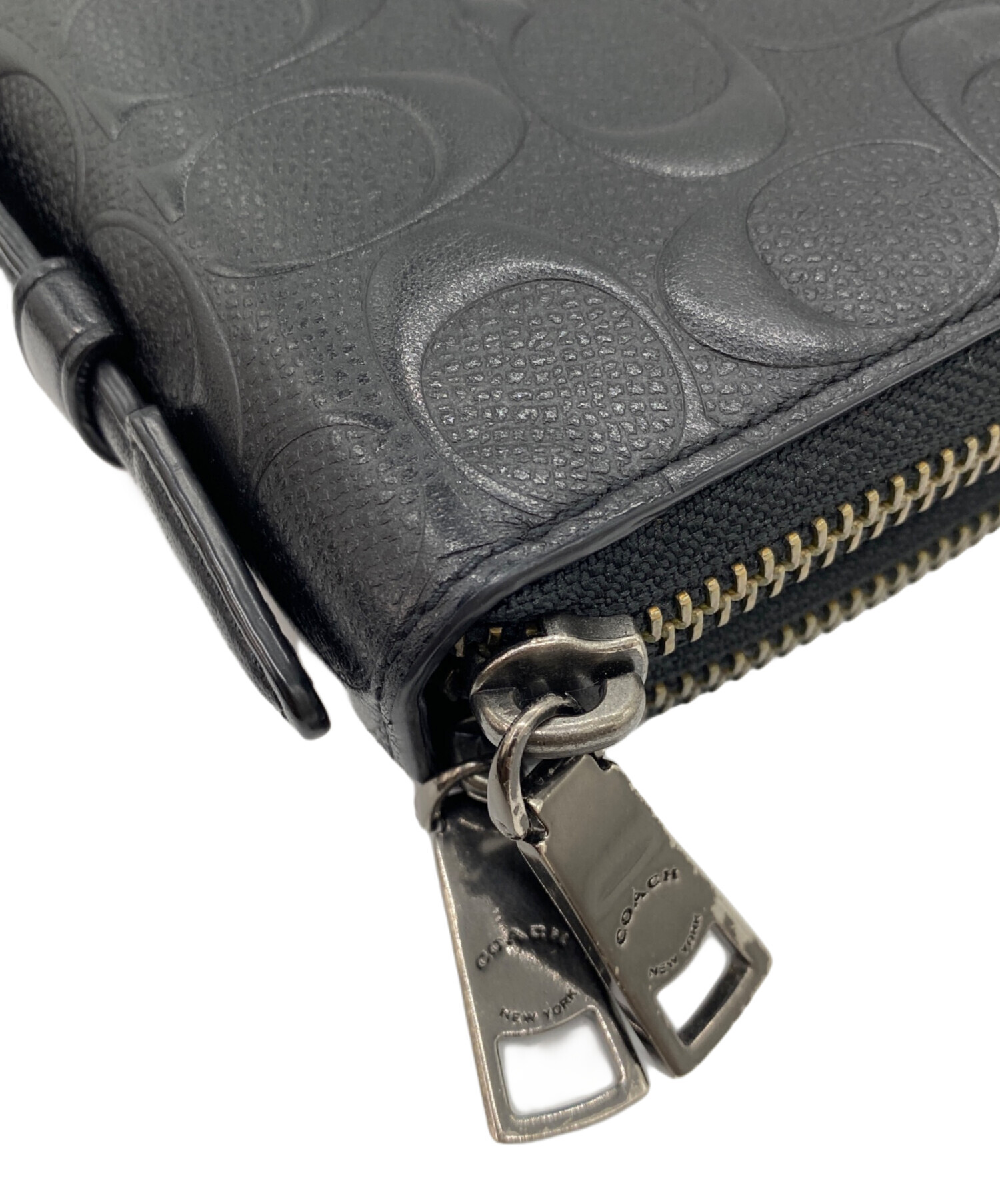 中古・古着通販】COACH (コーチ) セカンドバッグ ブラック｜ブランド