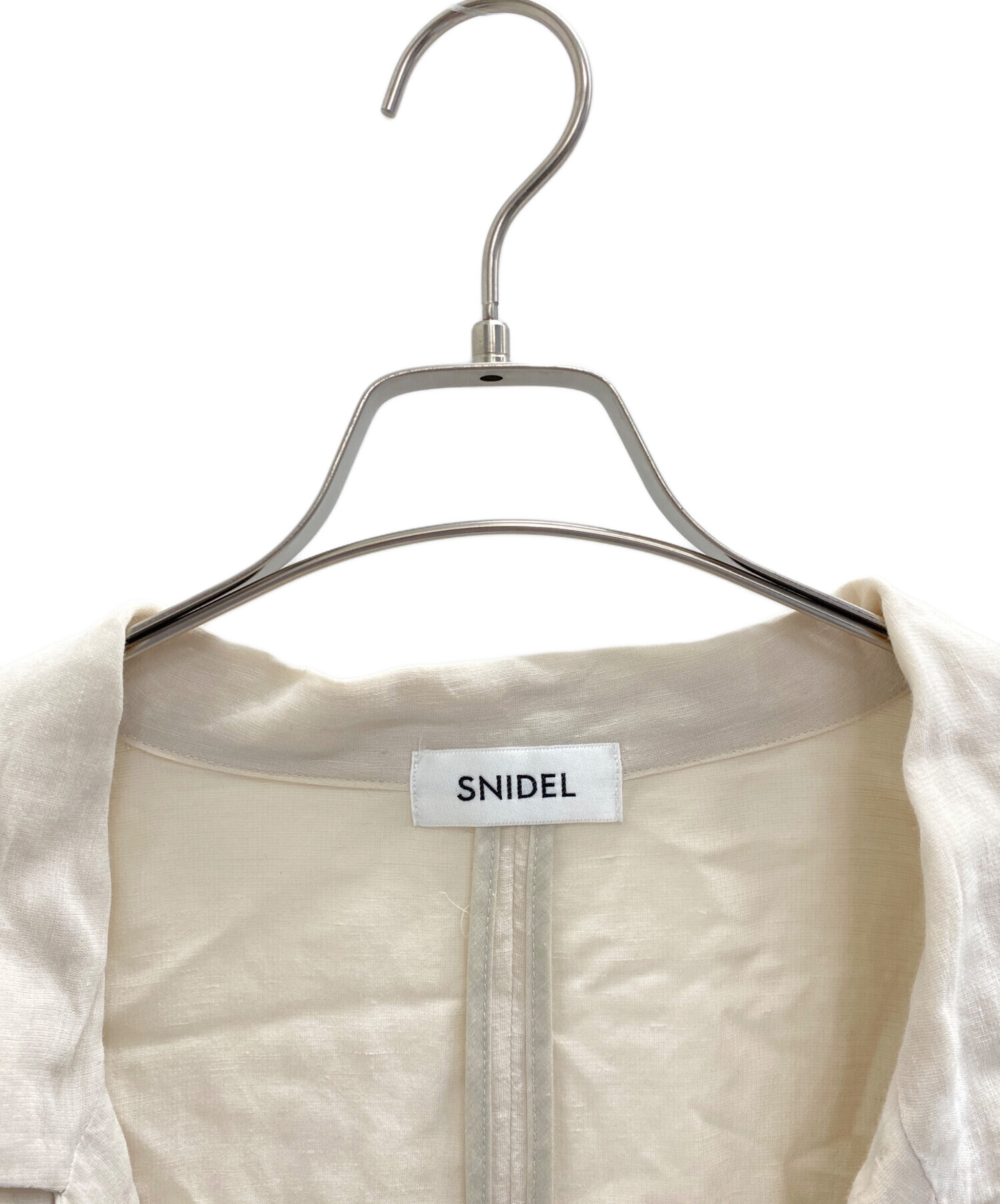 中古・古着通販】Snidel (スナイデル) シアーリネンワークジャケット 