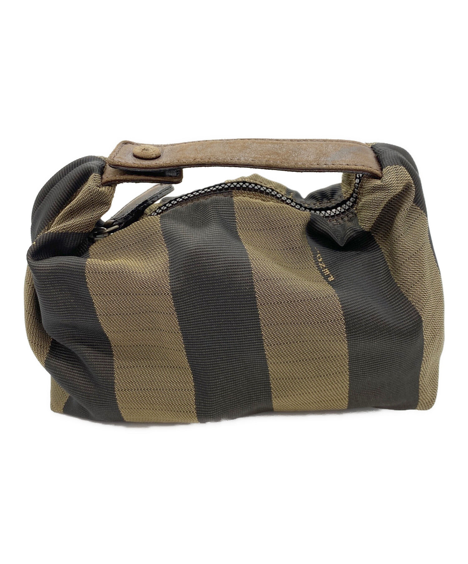 古いFENDIのポーチ【激カワ】 中古・古着通販】FENDI (フェンディ) ポーチ ブラウン｜ブランド・古着