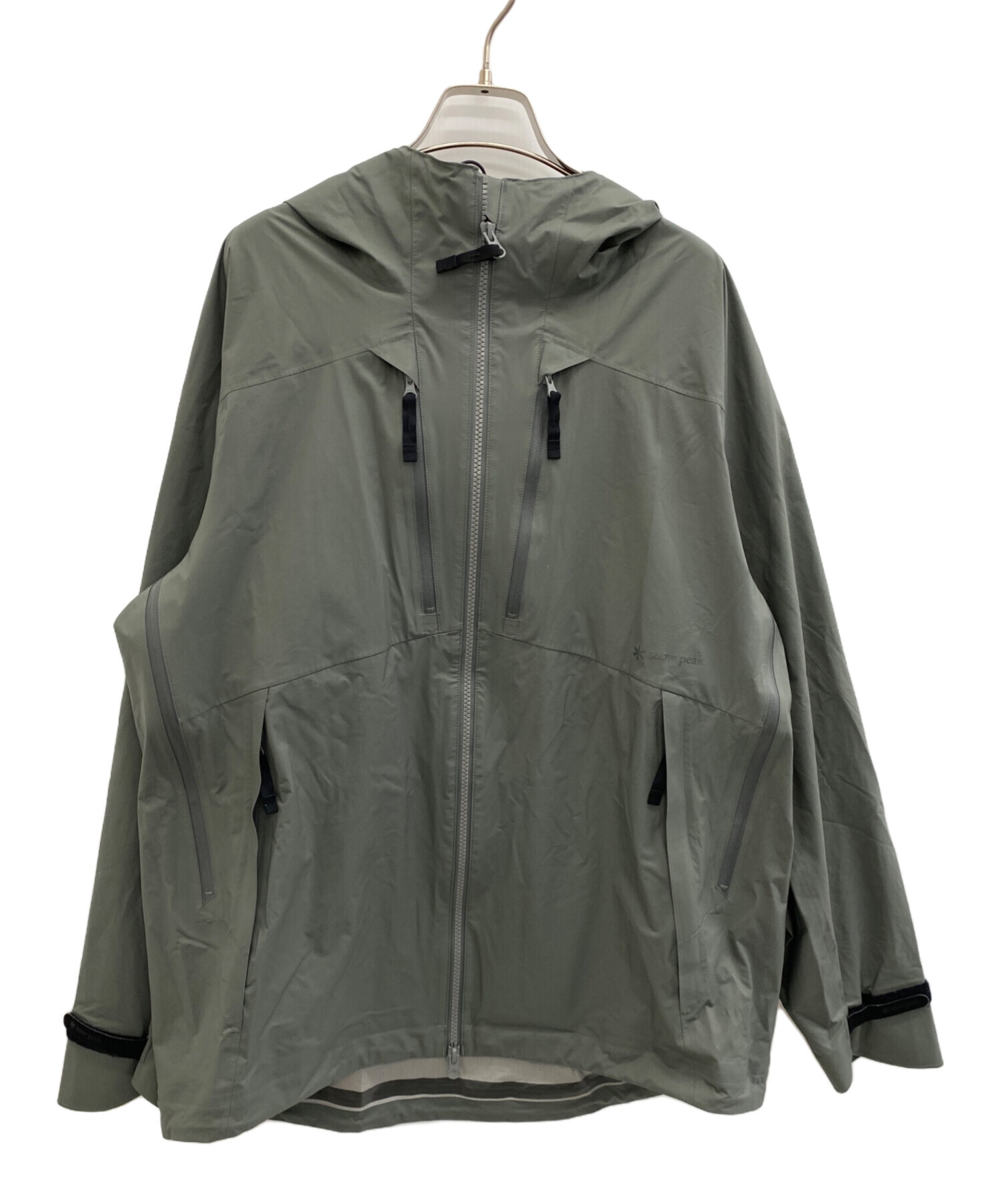 【 peak】ナイロンジャケット フード付き★ 中古・古着通販】Snow peak (スノーピーク) アウトドアウェア