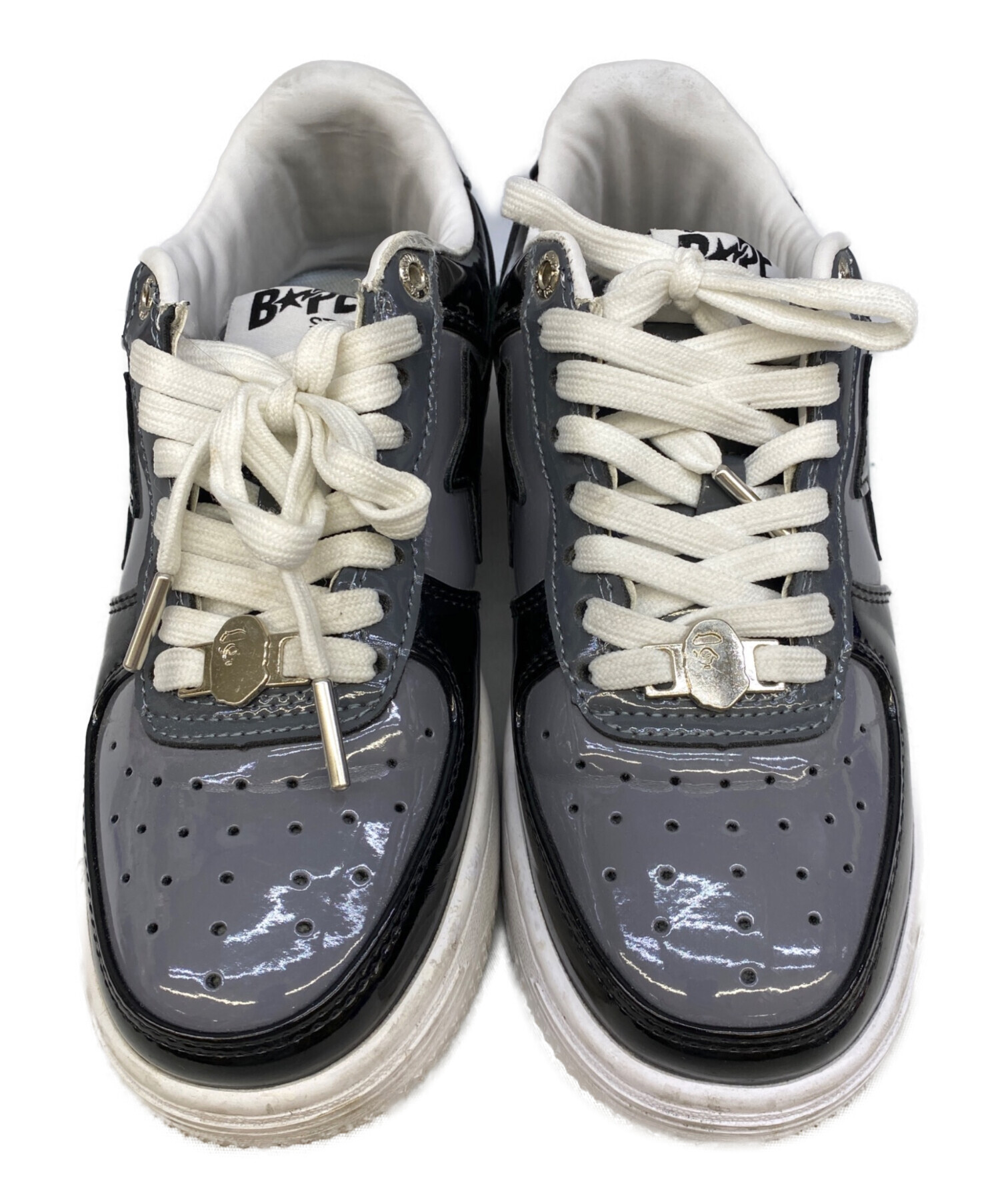 中古・古着通販】BAPE STA (ベイプスタ) ローカットスニーカー グレー