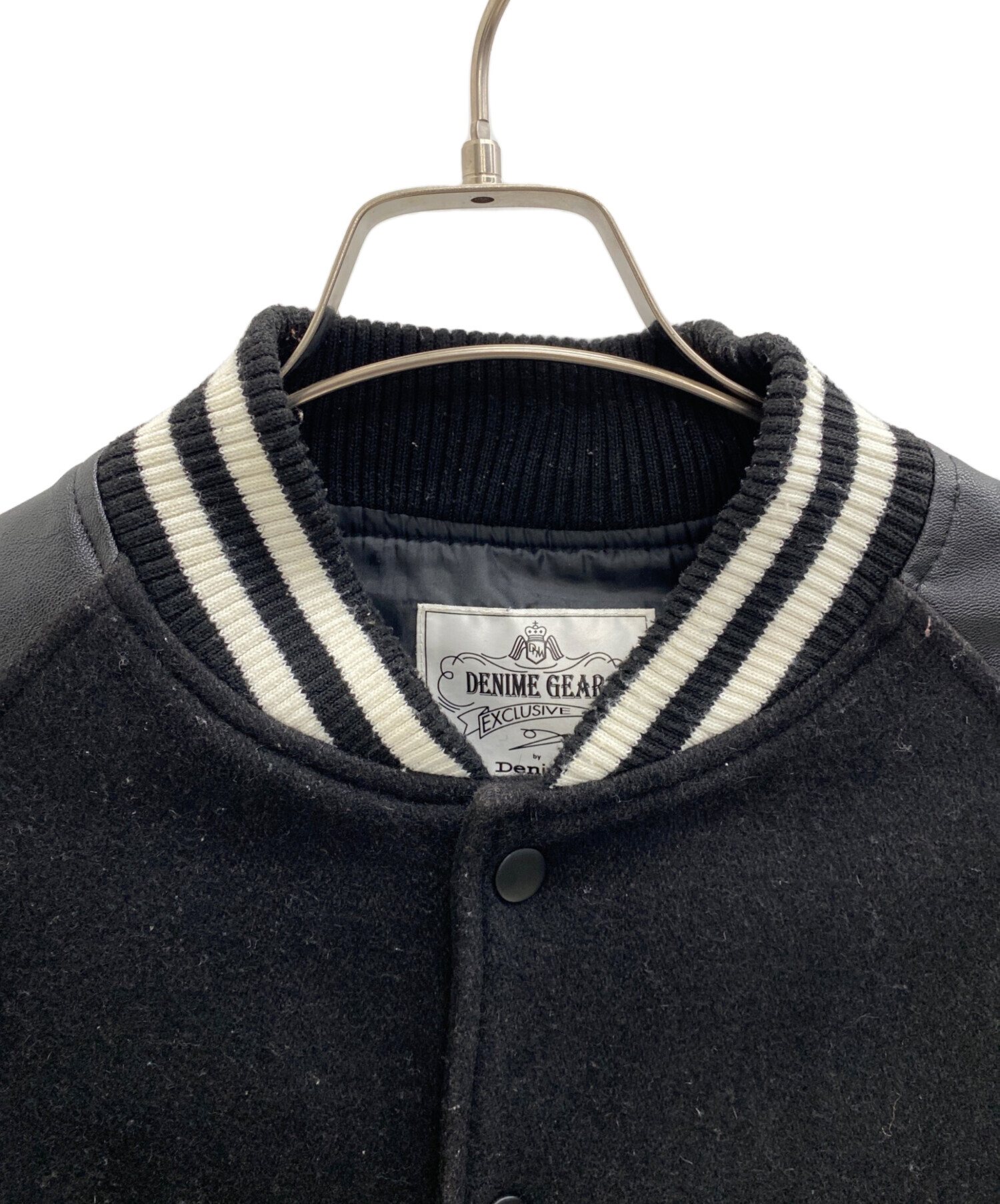 m*s様 ドゥニーム　スタジャン　黒　S 中古・古着通販】DENIME (ドゥニーム) スタジャン ブラック サイズ