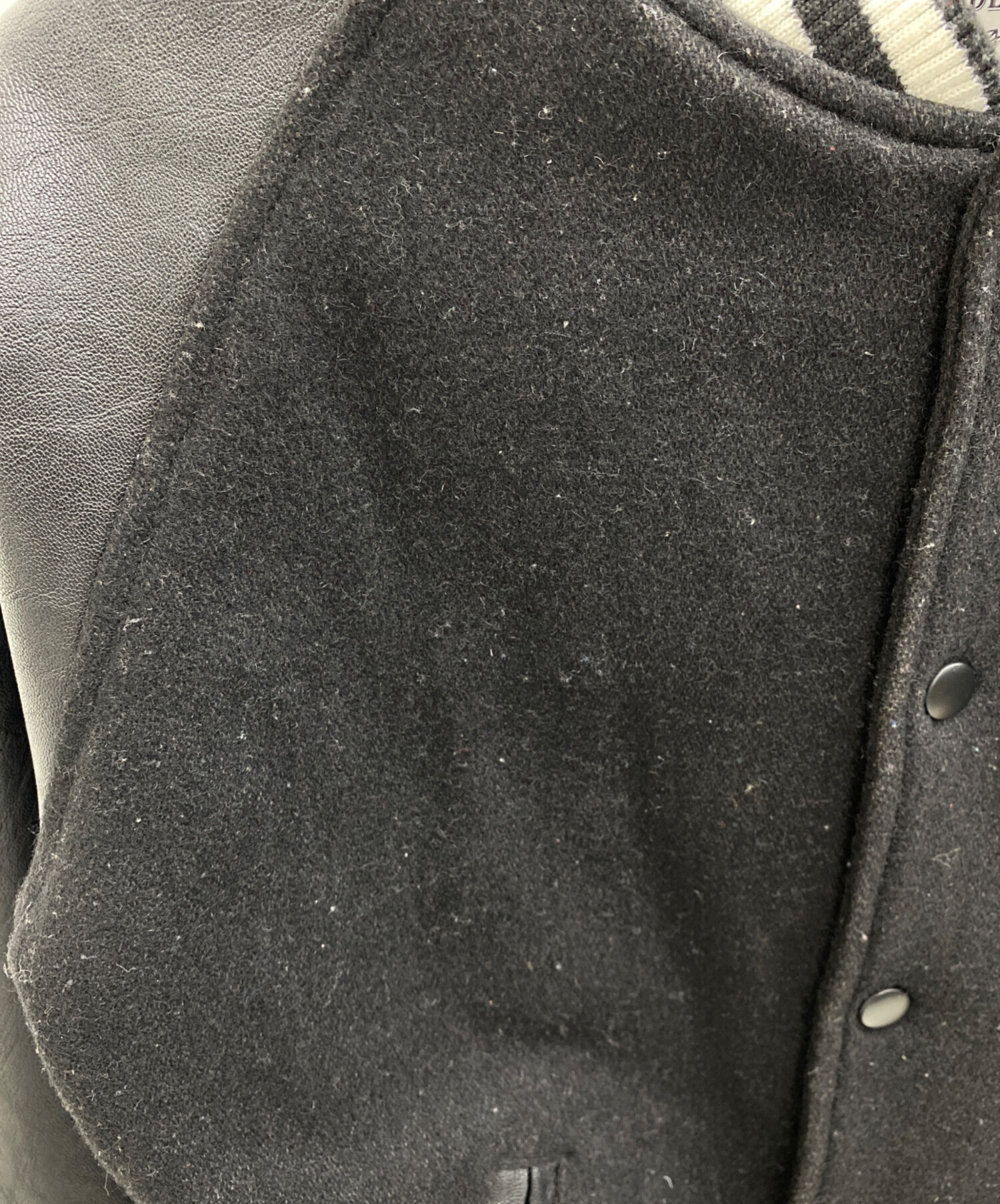 中古・古着通販】DENIME (ドゥニーム) スタジャン ブラック サイズ 