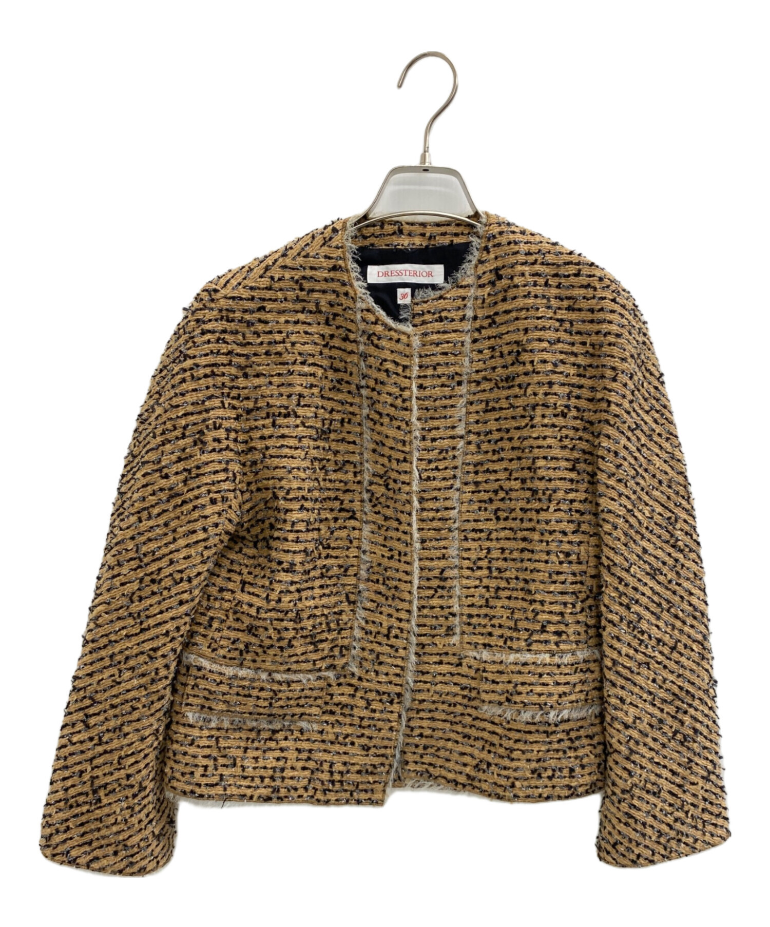 中古・古着通販】DRESSTERIOR (ドレステリア) バルキーツイード