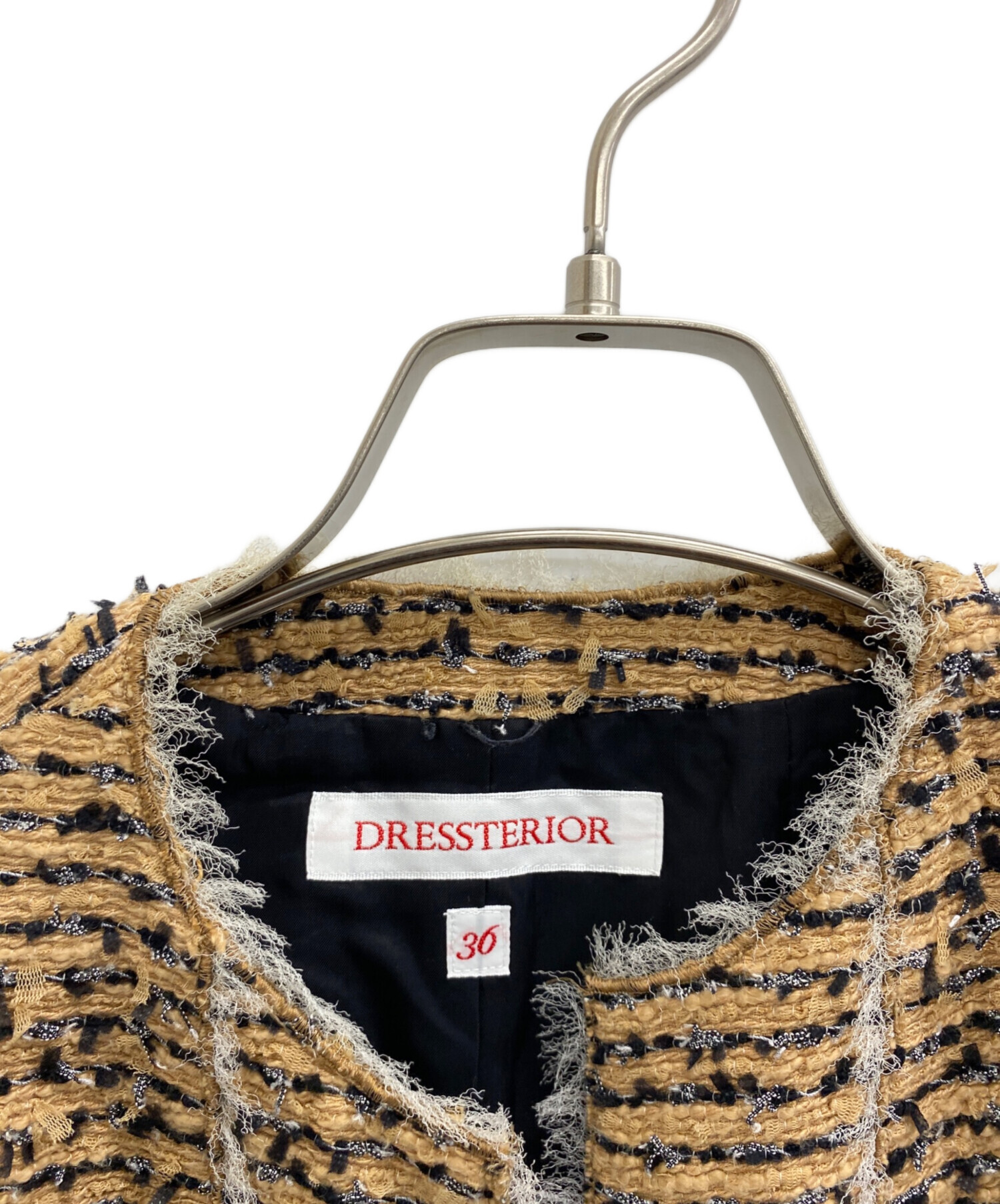 中古・古着通販】DRESSTERIOR (ドレステリア) バルキーツイード