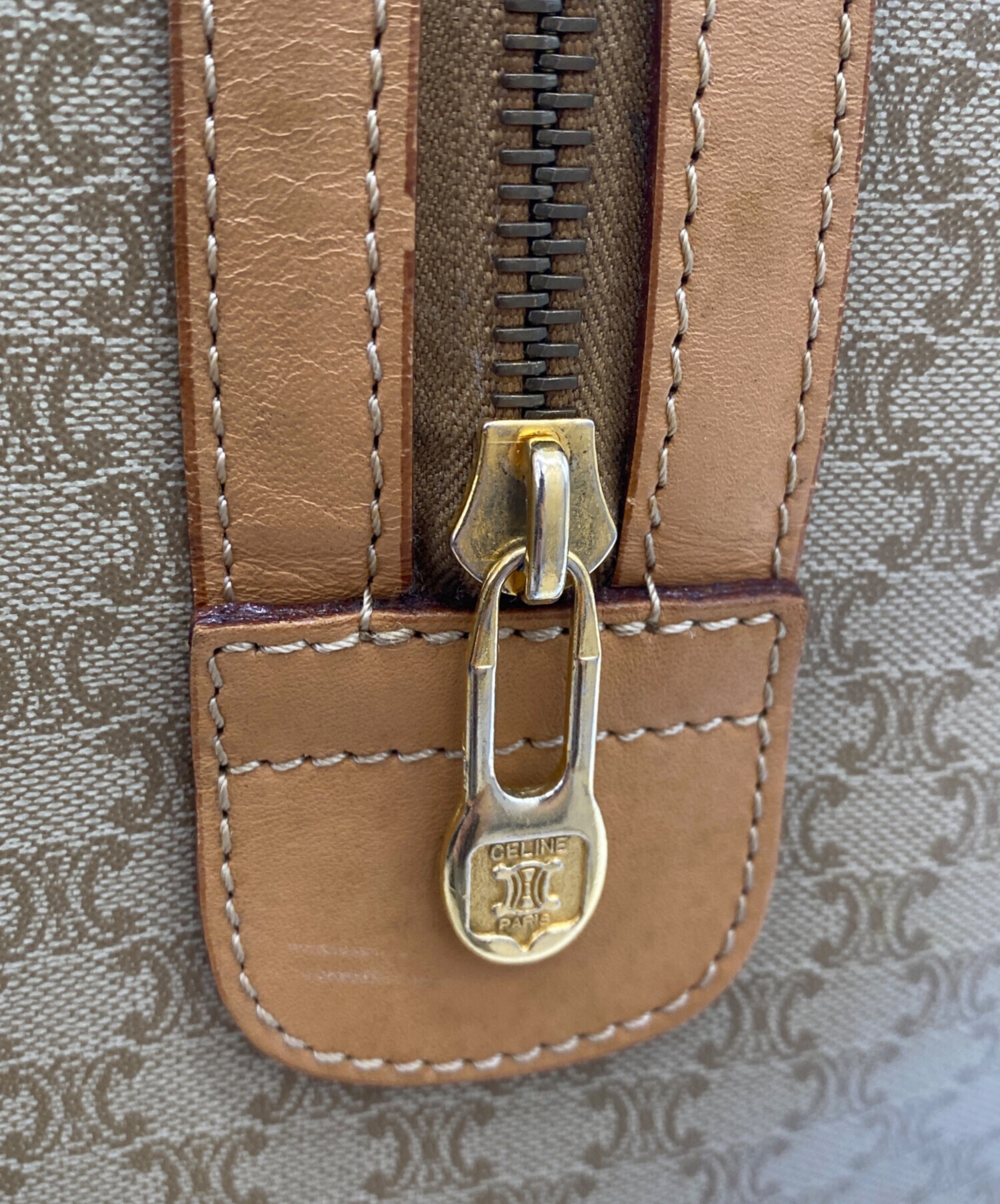 中古・古着通販】CELINE (セリーヌ) ブラゾン ベージュ｜ブランド