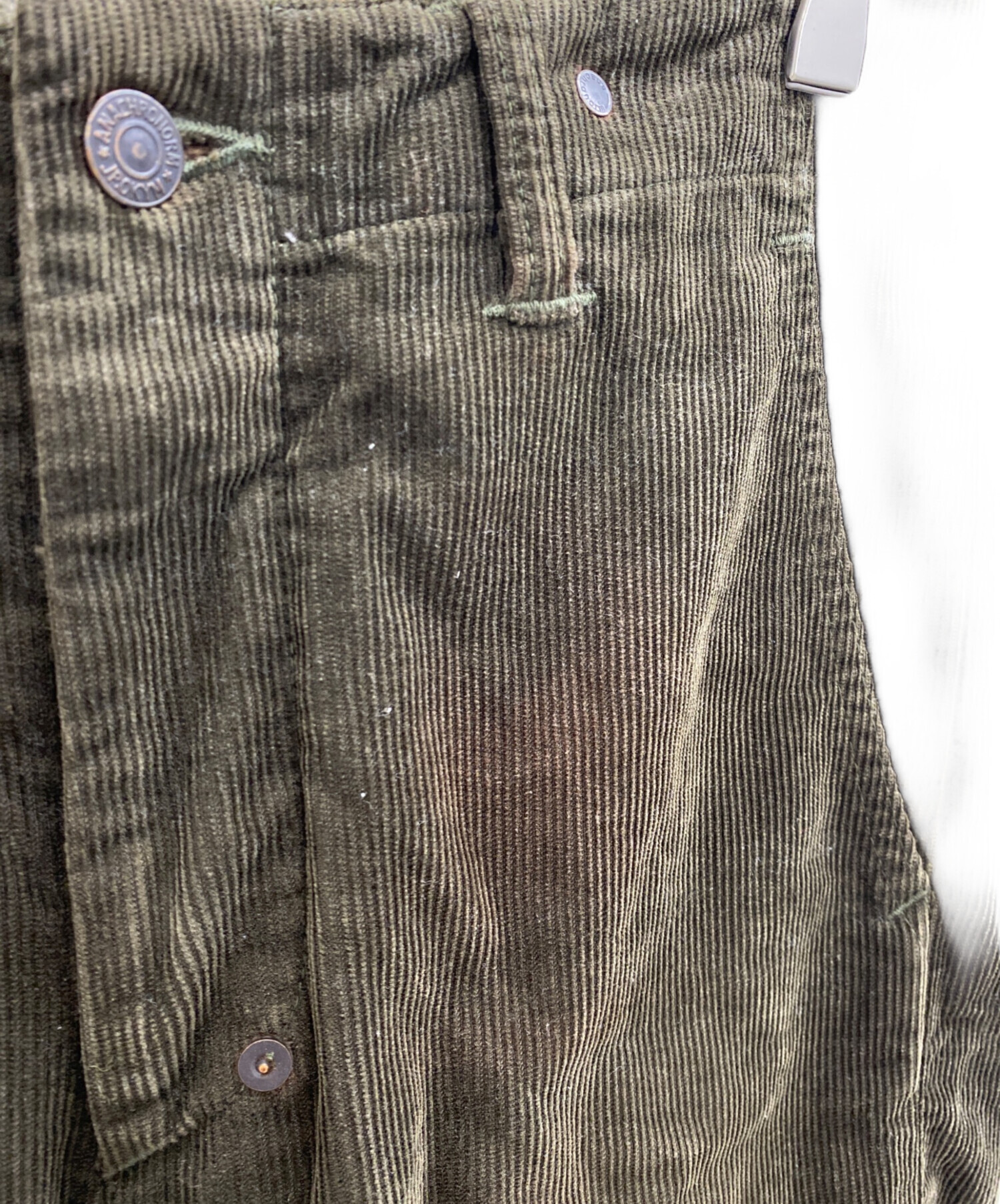 anachronorm コーデュロイパンツ W34 中古・古着通販】anachronorm (アナクロノーム) コーデュロイパンツ