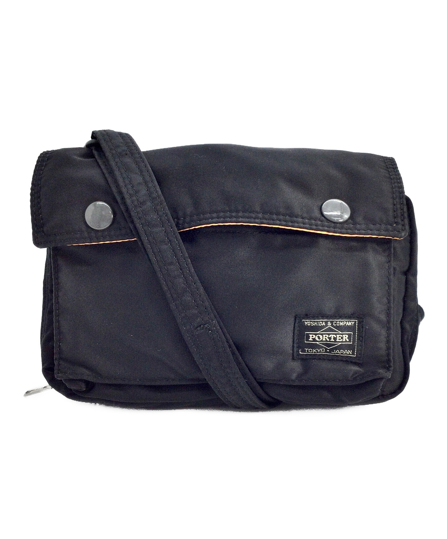 中古・古着通販】PORTER (ポーター) ショルダーポーチ ブラック