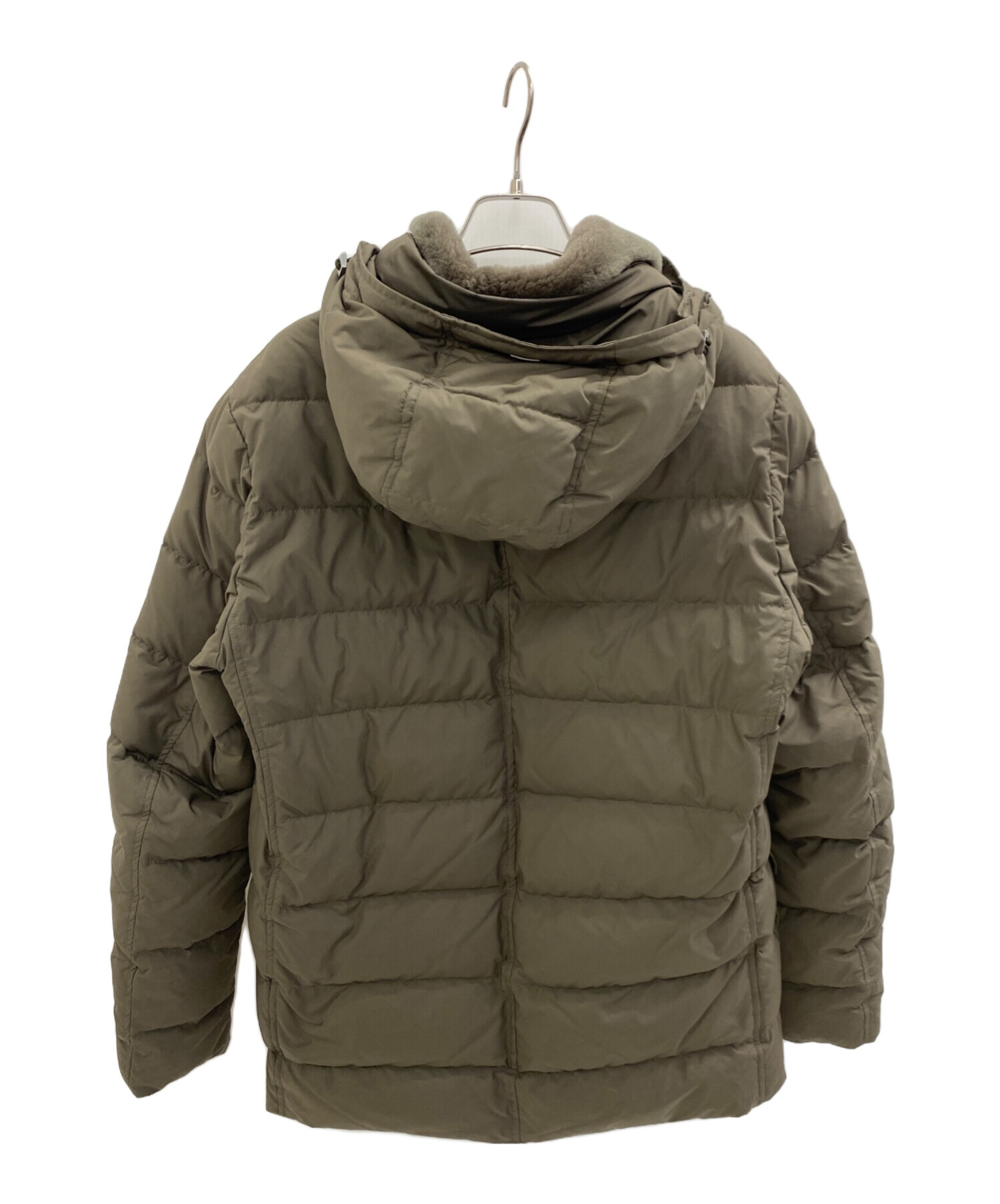 中古・古着通販】HERNO (ヘルノ) ダウンジャケット グレー サイズ:48