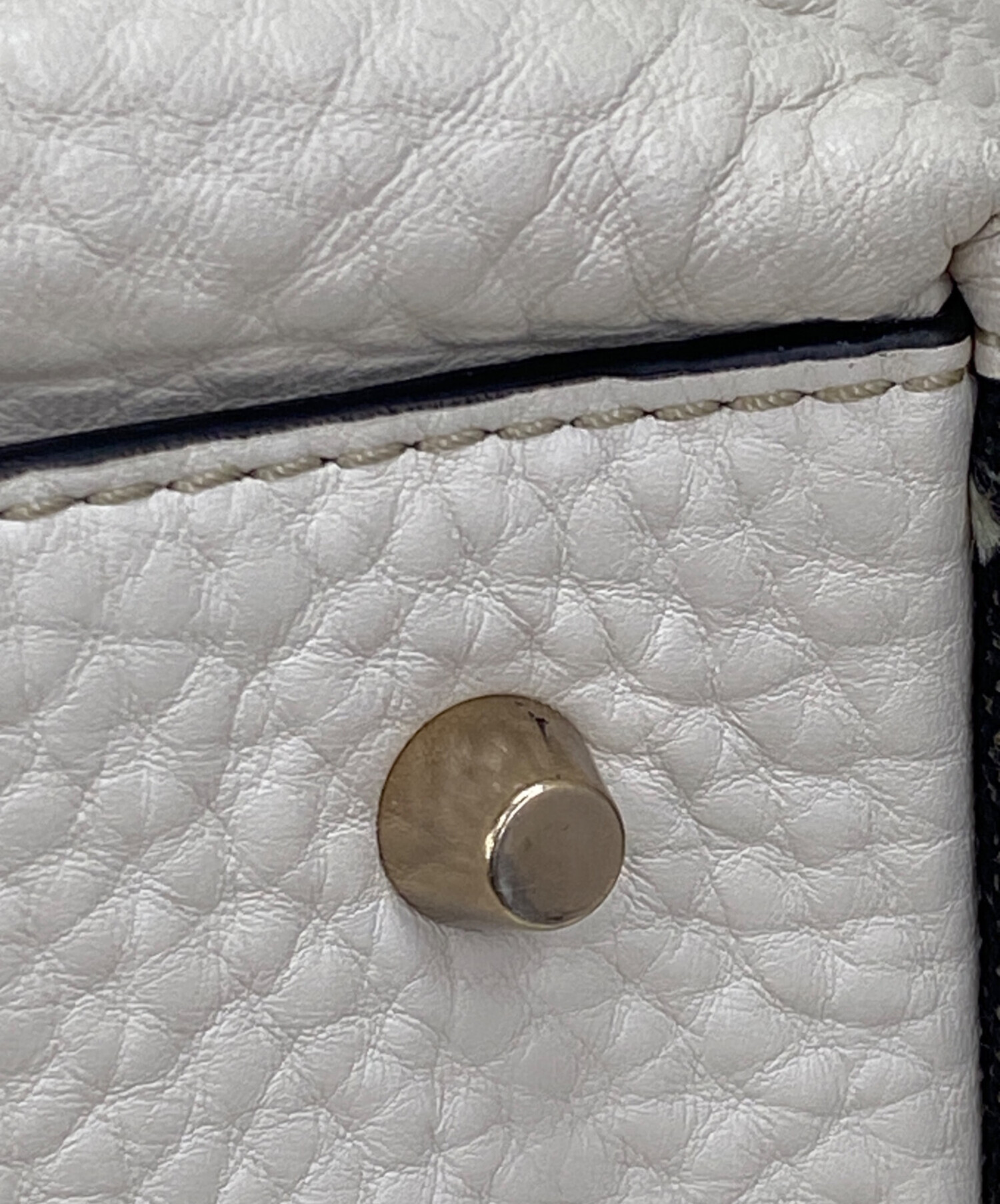 中古・古着通販】BURBERRY (バーバリー) トートバッグ アイボリー 