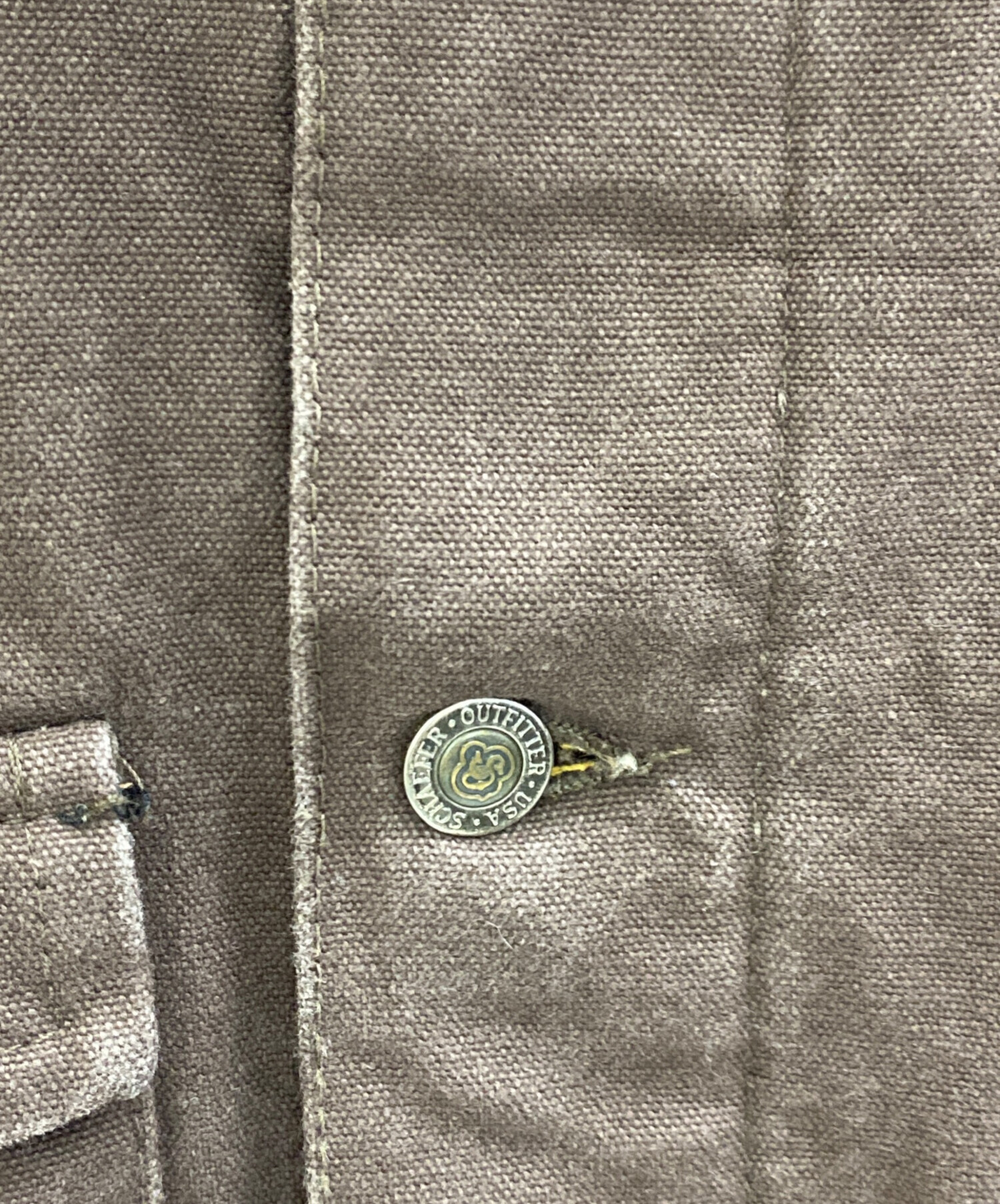 中古・古着通販】SCHAEFER (シェーファー) ワークジャケット ブラウン 