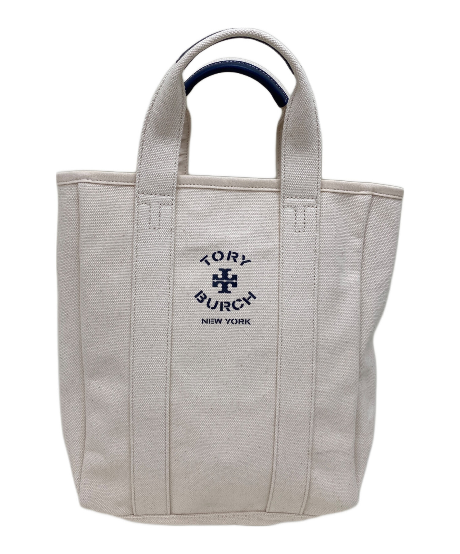中古・古着通販】TORY BURCH (トリーバーチ) キャンバストートバッグ