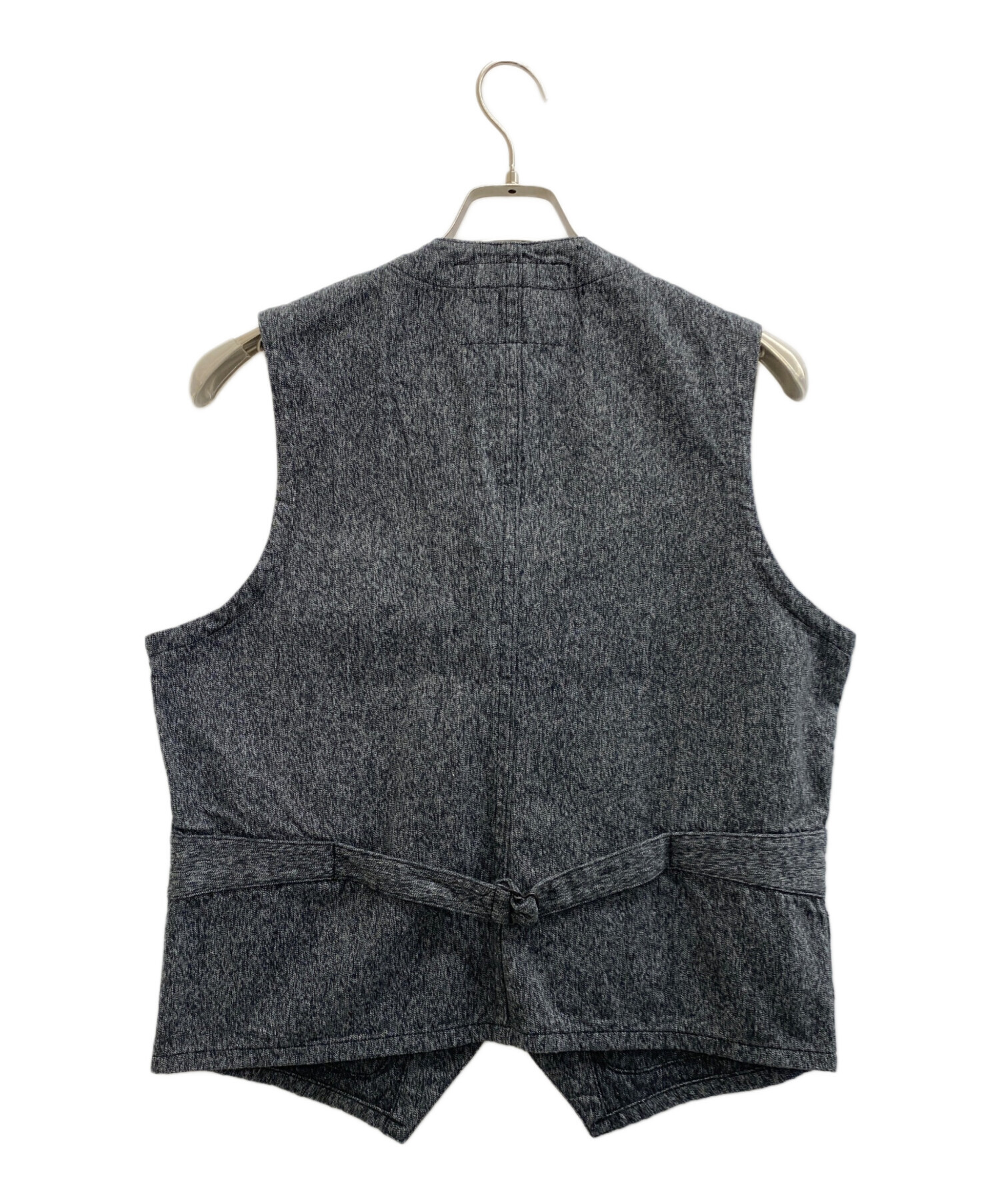 M*a様 Sugar Cane & Co. グレー デニム ベスト size38 中古・古着通販】SUGAR CANE (シュガーケーン) デニムベスト グレー