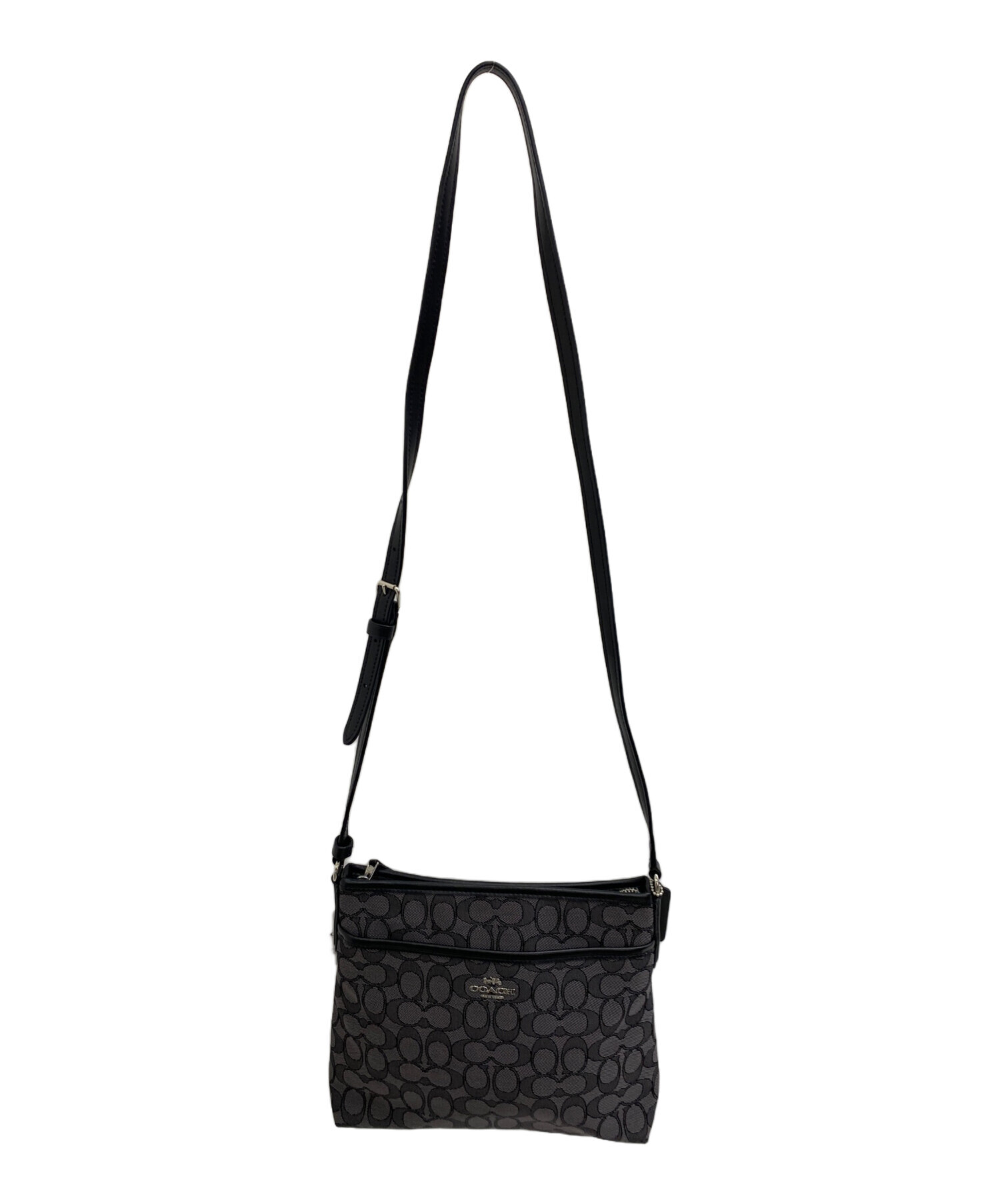 中古・古着通販】COACH (コーチ) ショルダーバッグ ブラック 未使用品 