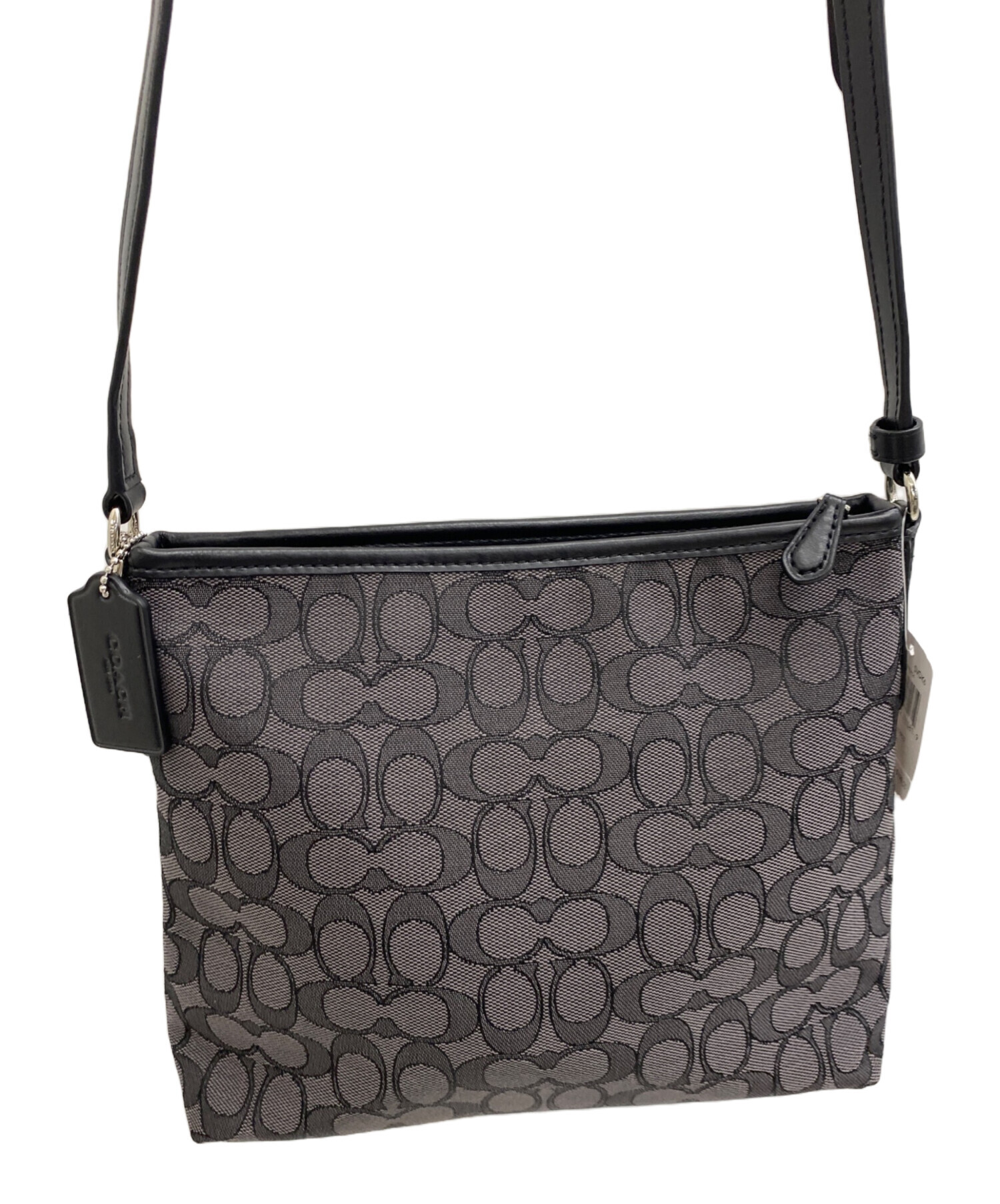 中古・古着通販】COACH (コーチ) ショルダーバッグ ブラック 未使用品 