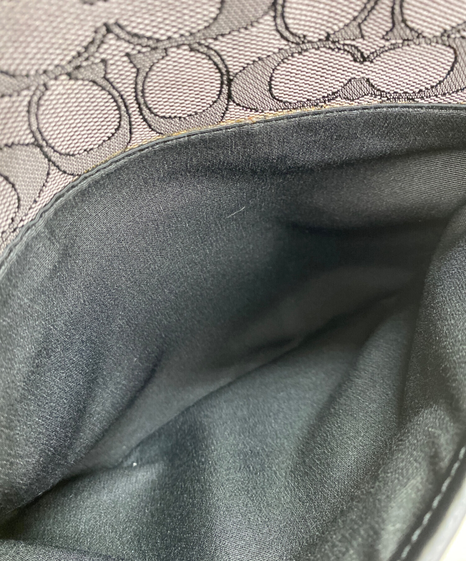 中古・古着通販】COACH (コーチ) ショルダーバッグ ブラック 未使用品 