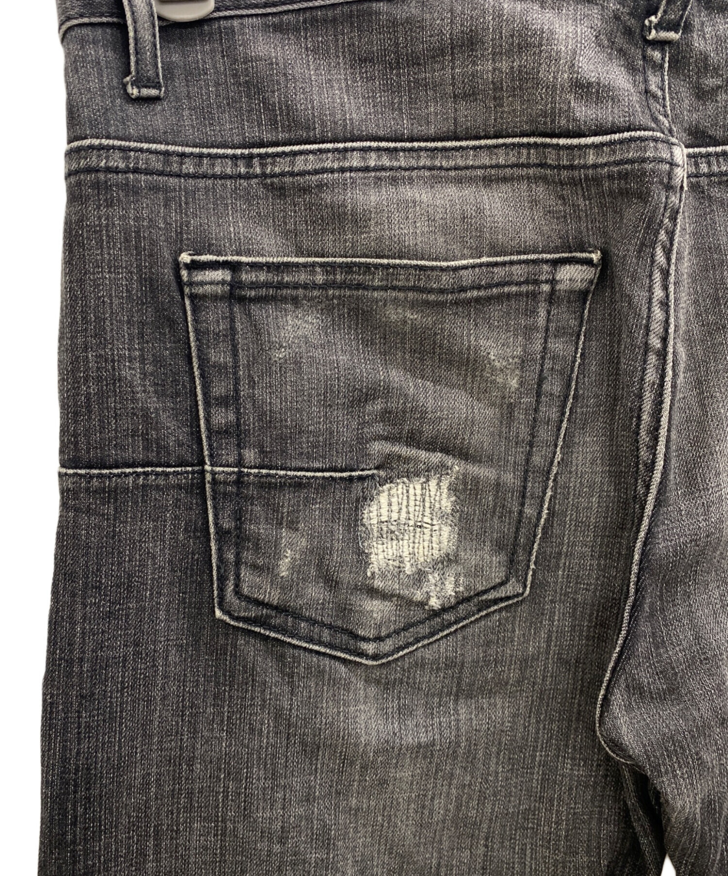 中古・古着通販】Dior Homme (ディオール オム) デニムパンツ グレー