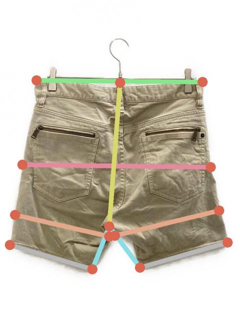 中古・古着通販】DSQUARED2 (ディースクエアード) ハーフパンツ