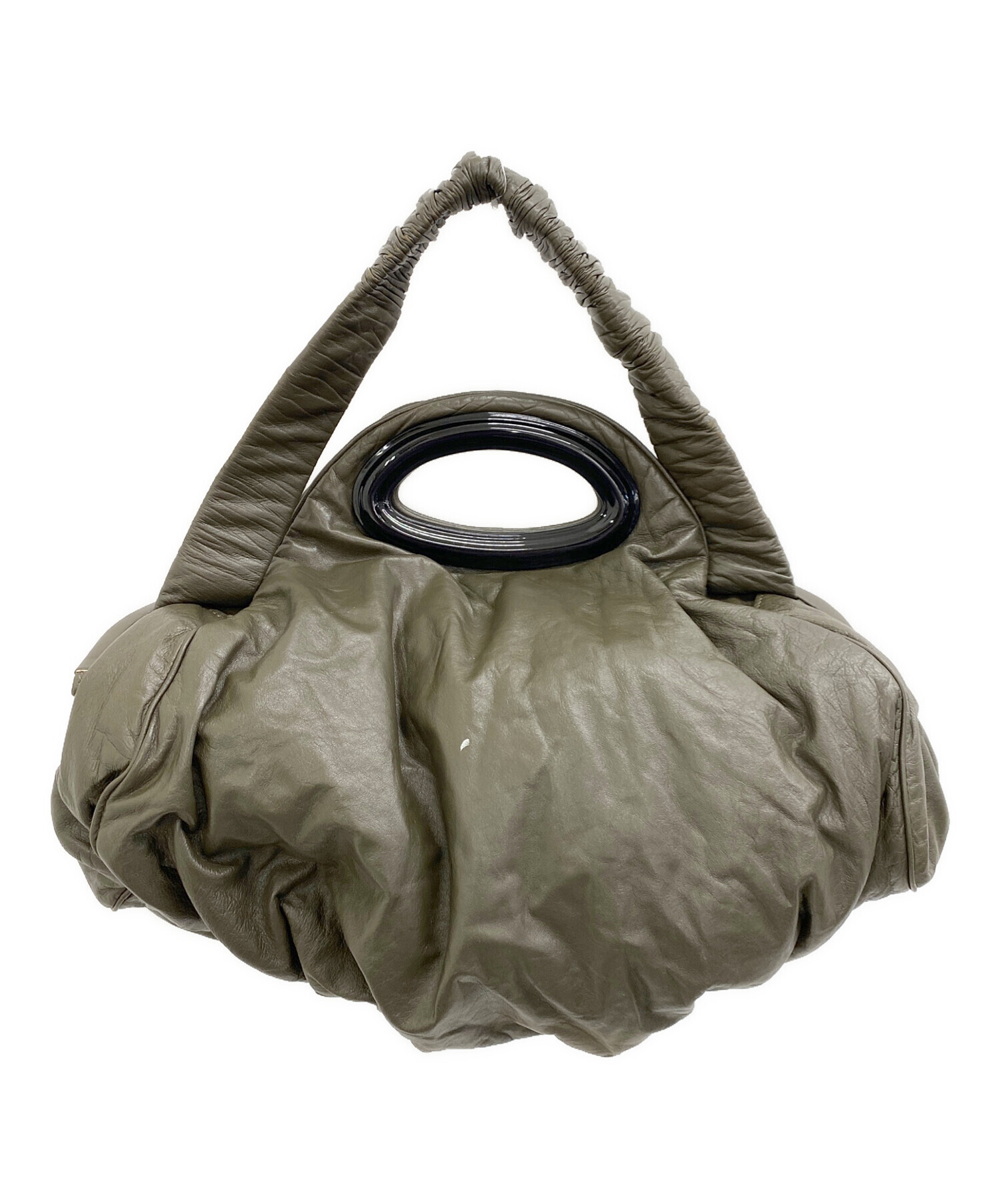 中古・古着通販】MARNI (マルニ) ワンショルダーバッグ オリーブ 