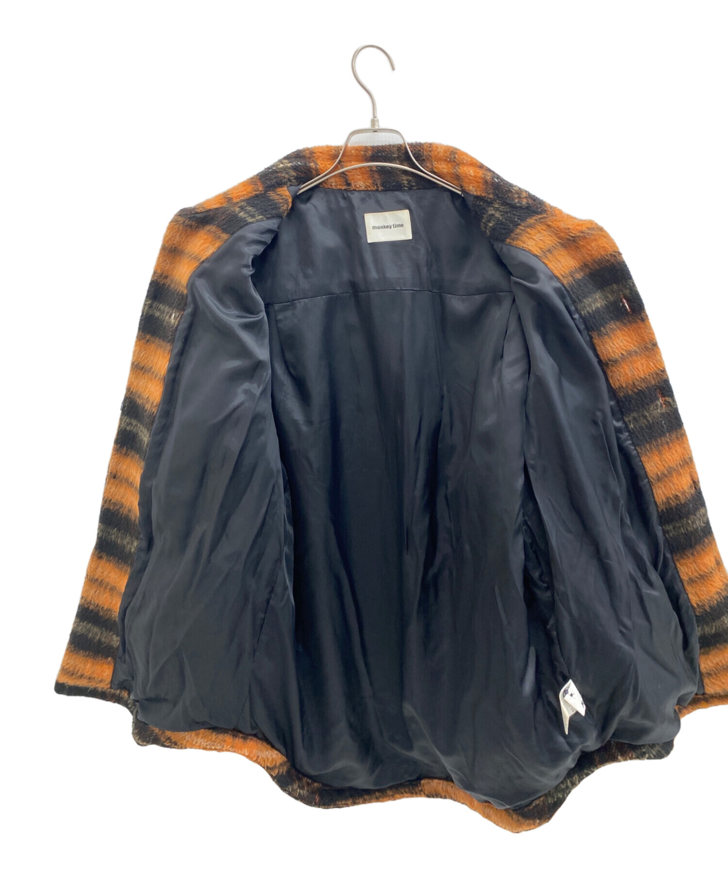 monkey time モンキータイム　SHAGGY CHECK JACKET MONKEY TIME（モンキータイム）の「＜monkey time＞ SHAGGY FLEECE