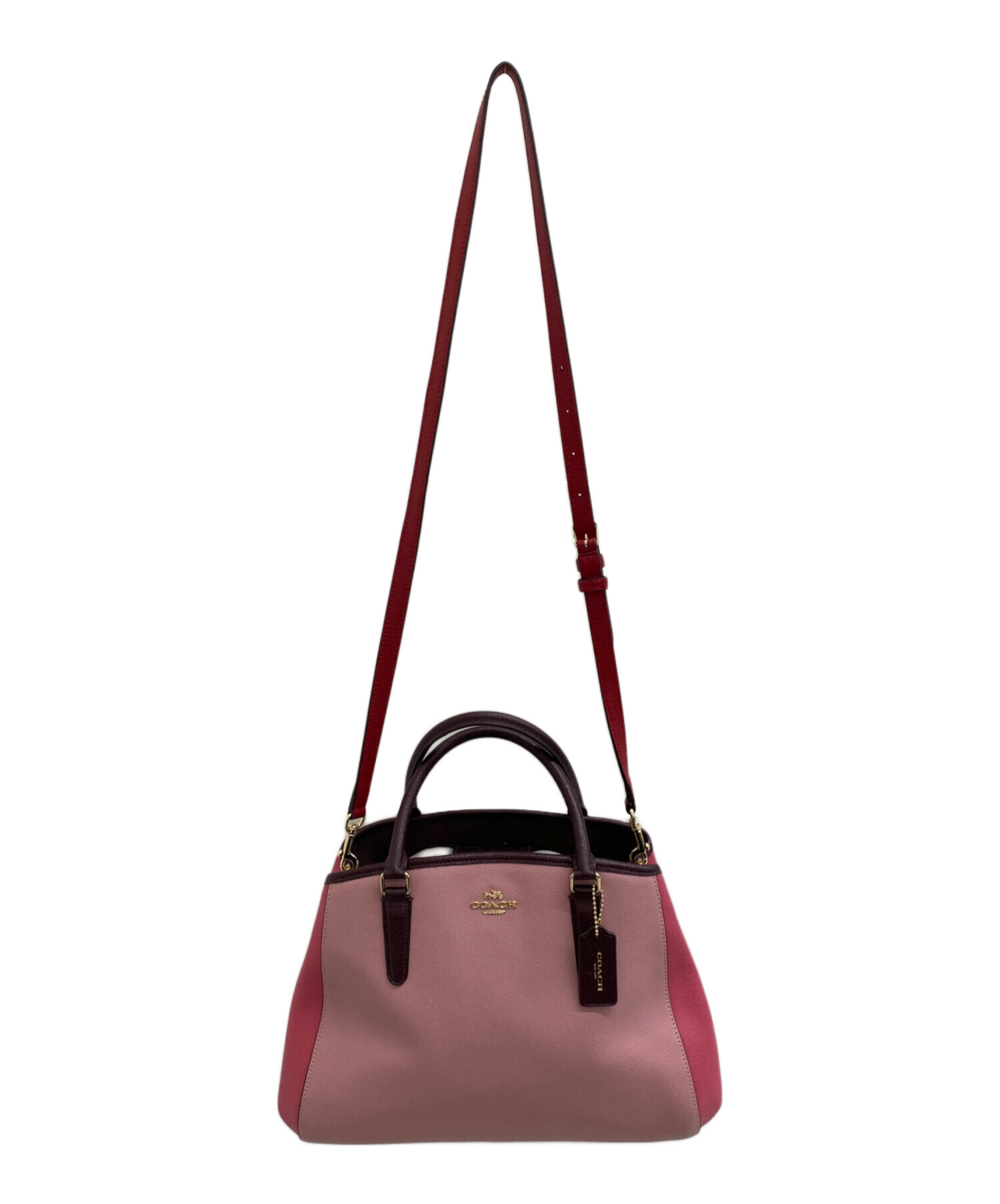中古・古着通販】COACH (コーチ) ハンドバッグ ピンク｜ブランド・古着 