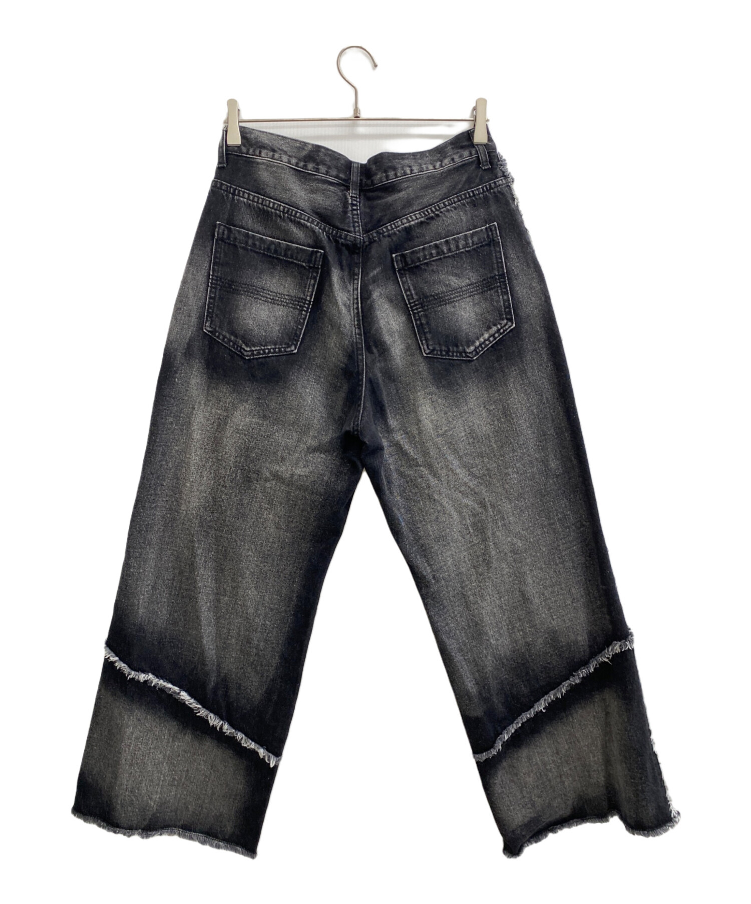中古・古着通販】HARE (ハレ) デニムパンツ グレー サイズ:S