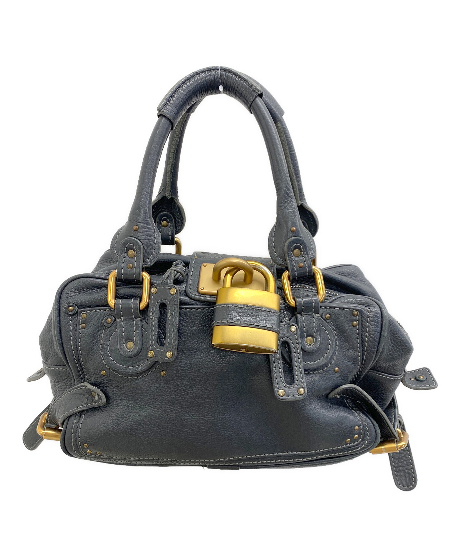 中古・古着通販】Chloe (クロエ) ハンドバッグ グレー｜ブランド・古着 