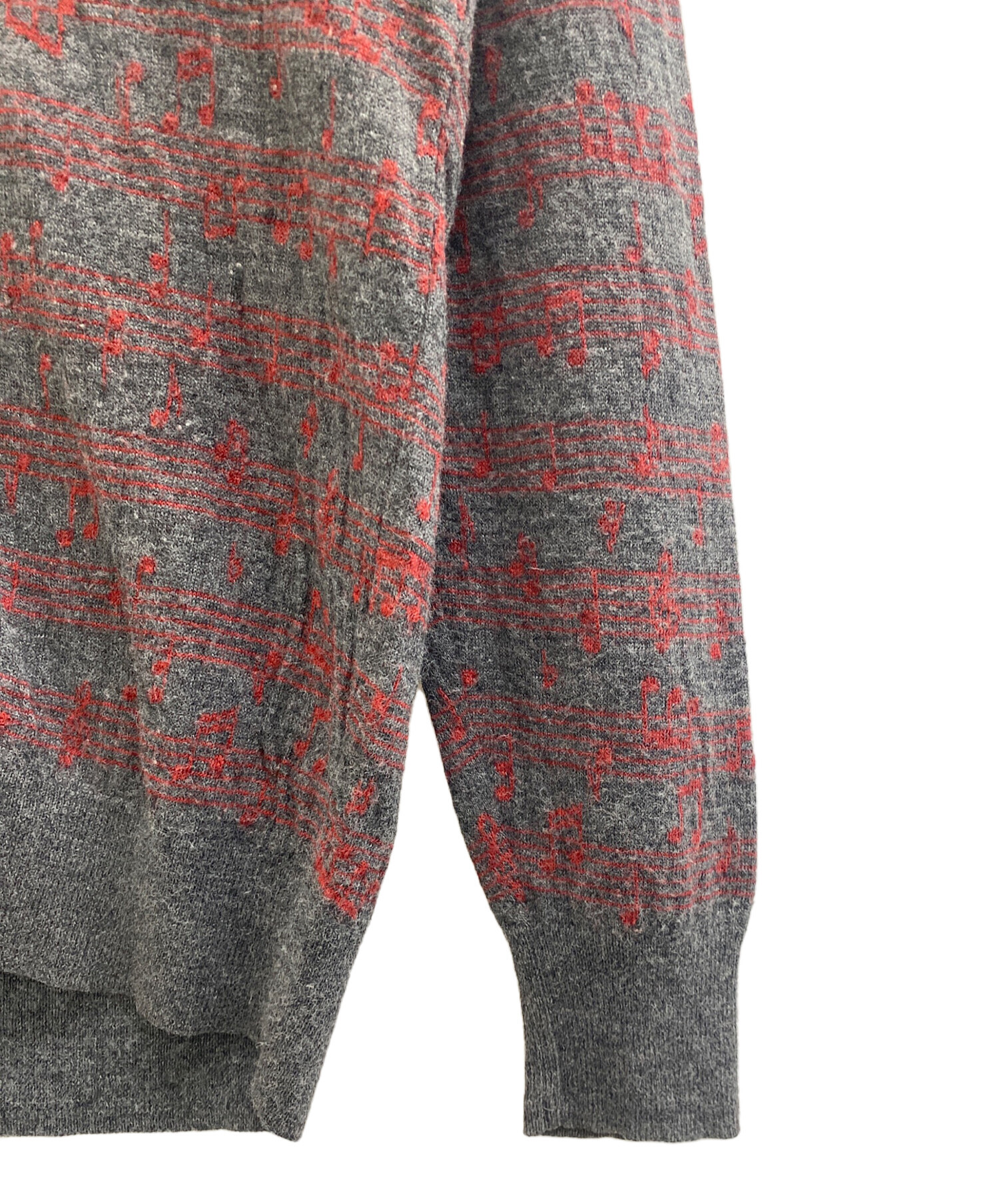 ヒステリックグラマー カーディガン#02233ND02 THUNDER柄ジャカード カーディガン|HYSTERIC GLAMOUR MEN | HYSTERIC