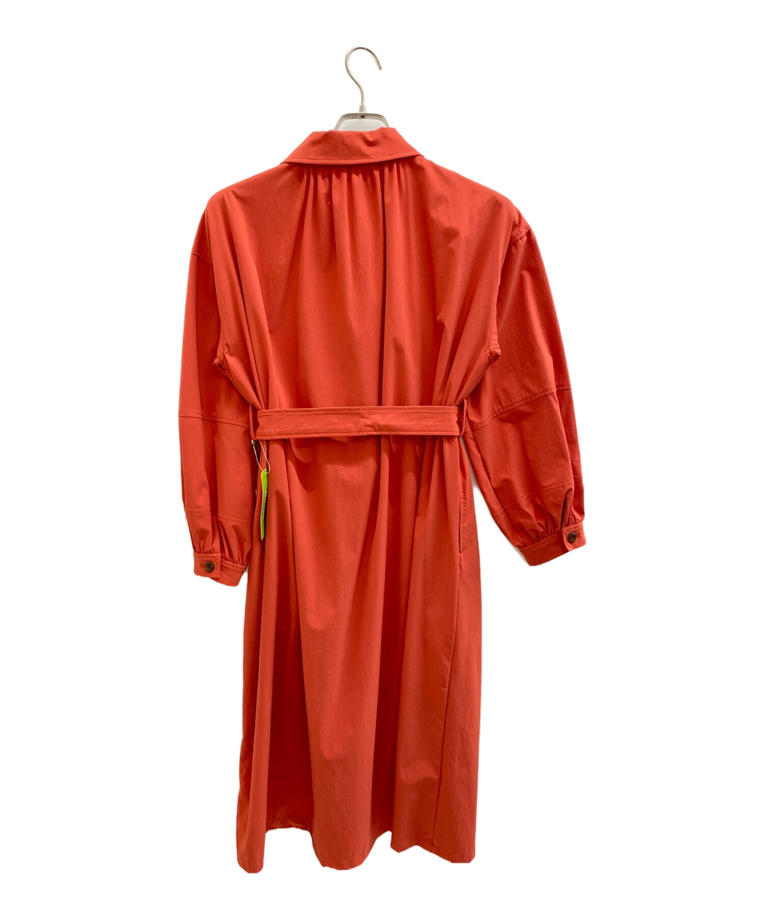 中古・古着通販】SO CLOSE (ソー クロース) ステンカラーコート レッド