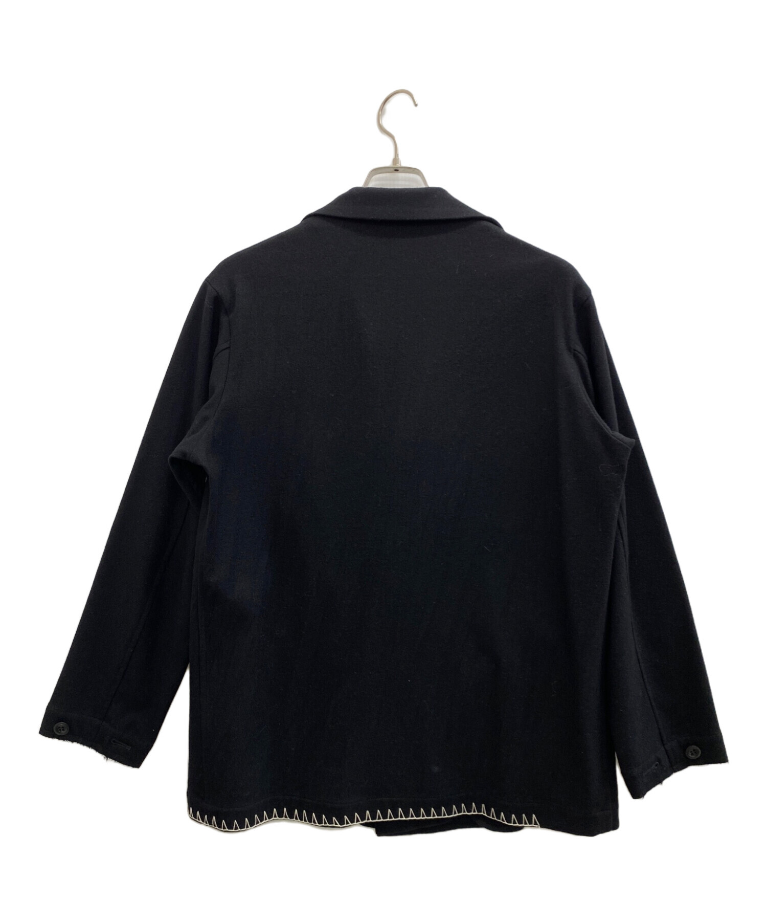 中古・古着通販】Y's (ワイズ) W/ FLANNEL HAND STITCHED LEFT FACING