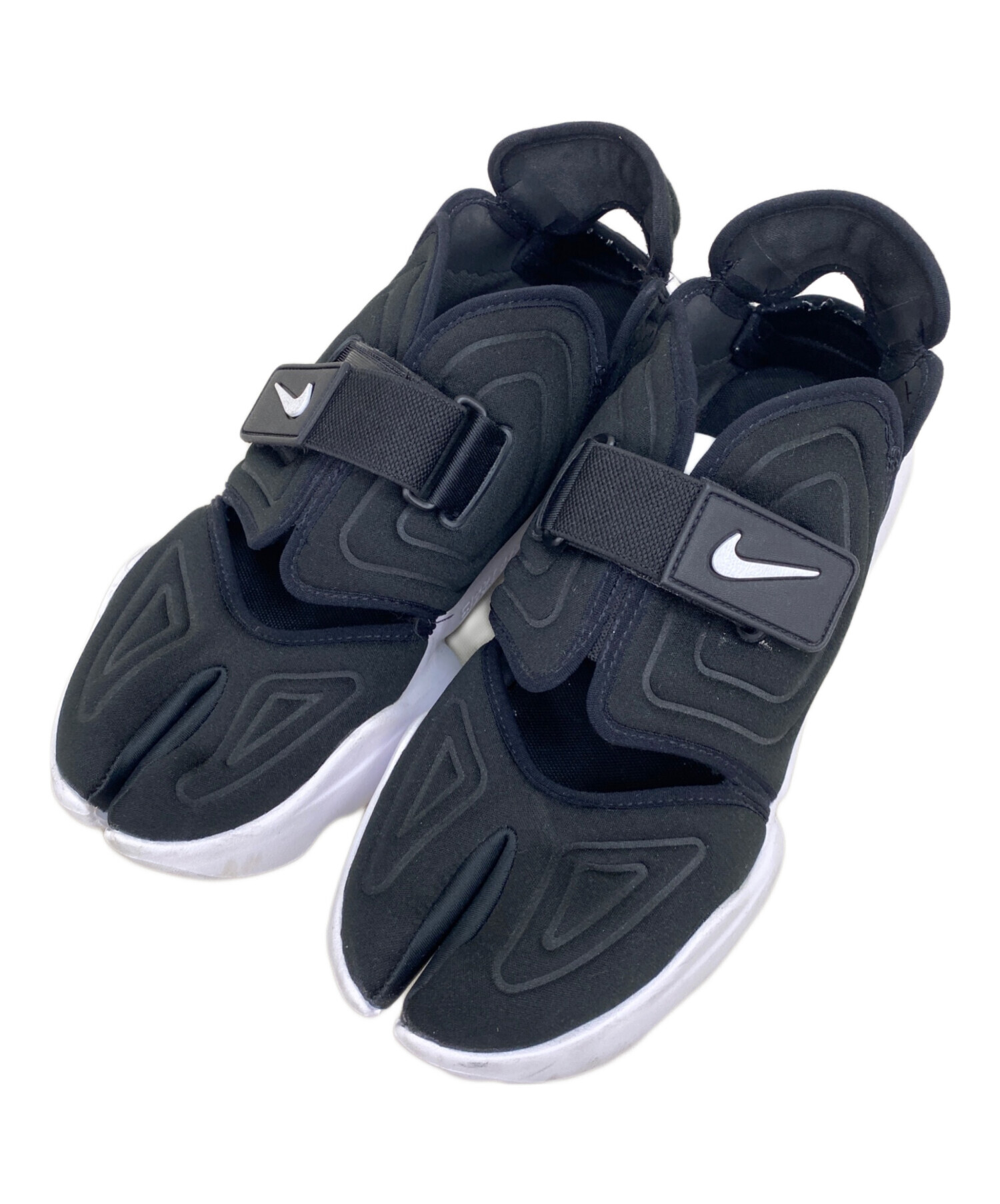中古・古着通販】NIKE (ナイキ) WMNS AQUA RIFT black/white-white 中古・古着通販】NIKE (ナイキ) WMNS AQUA RIFT black/white-white