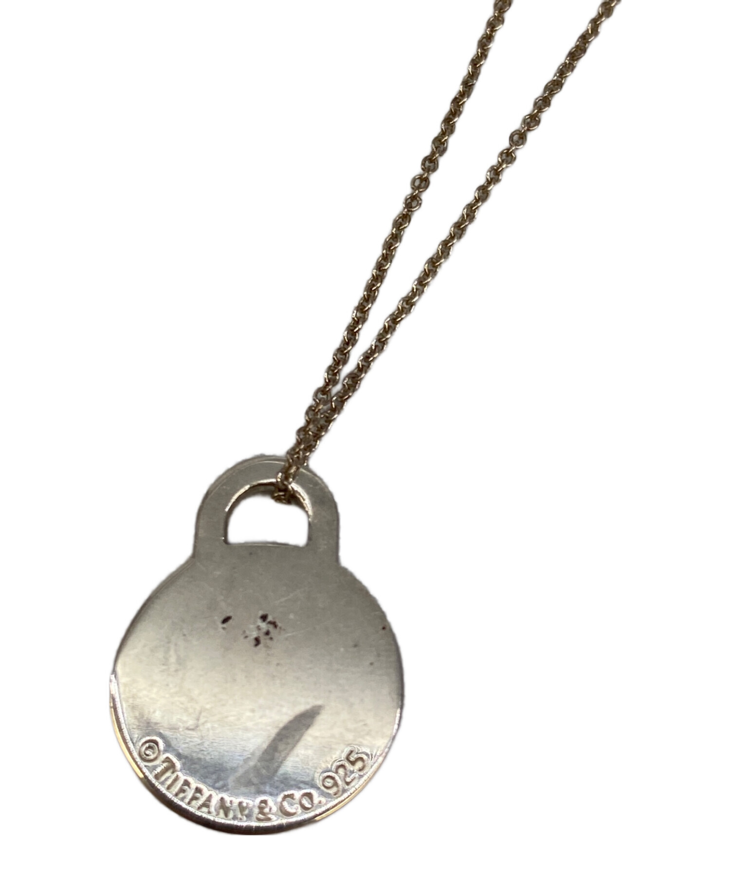 ティファニーネックレス中古。値下げ！！ 中古・古着通販】TIFFANY & Co. (ティファニー) ネックレス シルバー