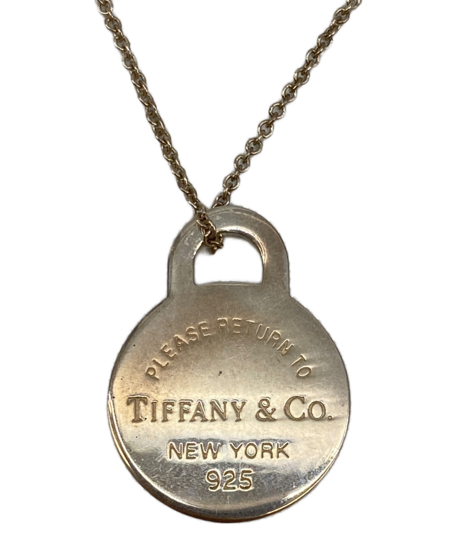 ティファニーネックレス中古。値下げ！！ 中古・古着通販】TIFFANY & Co. (ティファニー) ネックレス シルバー