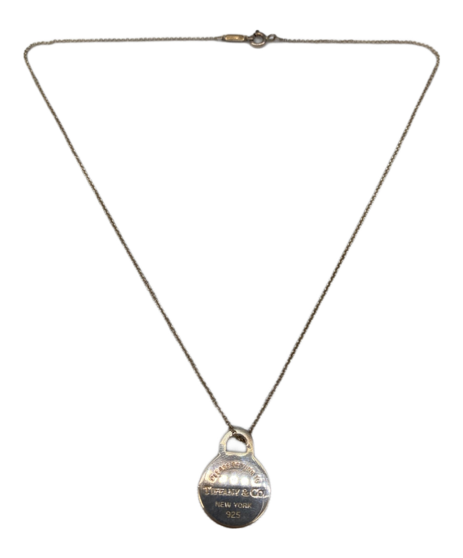 ティファニーネックレス中古。値下げ！！ TIFFANY&Co.（ティファニー） 【最終値下げ】 ネックレス 925 ビーンズ