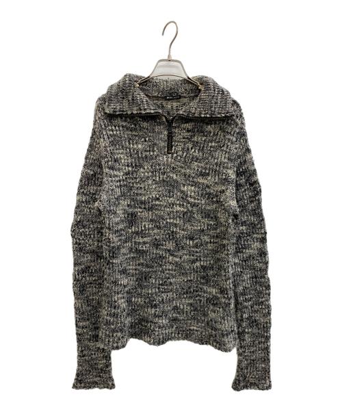 【初期アーカイブ】ANN DEMEULEMEESTER 編みニット 本人期 ANN DEMEULEMEESTER本人期 アシメトリックネックニット - メルカリ