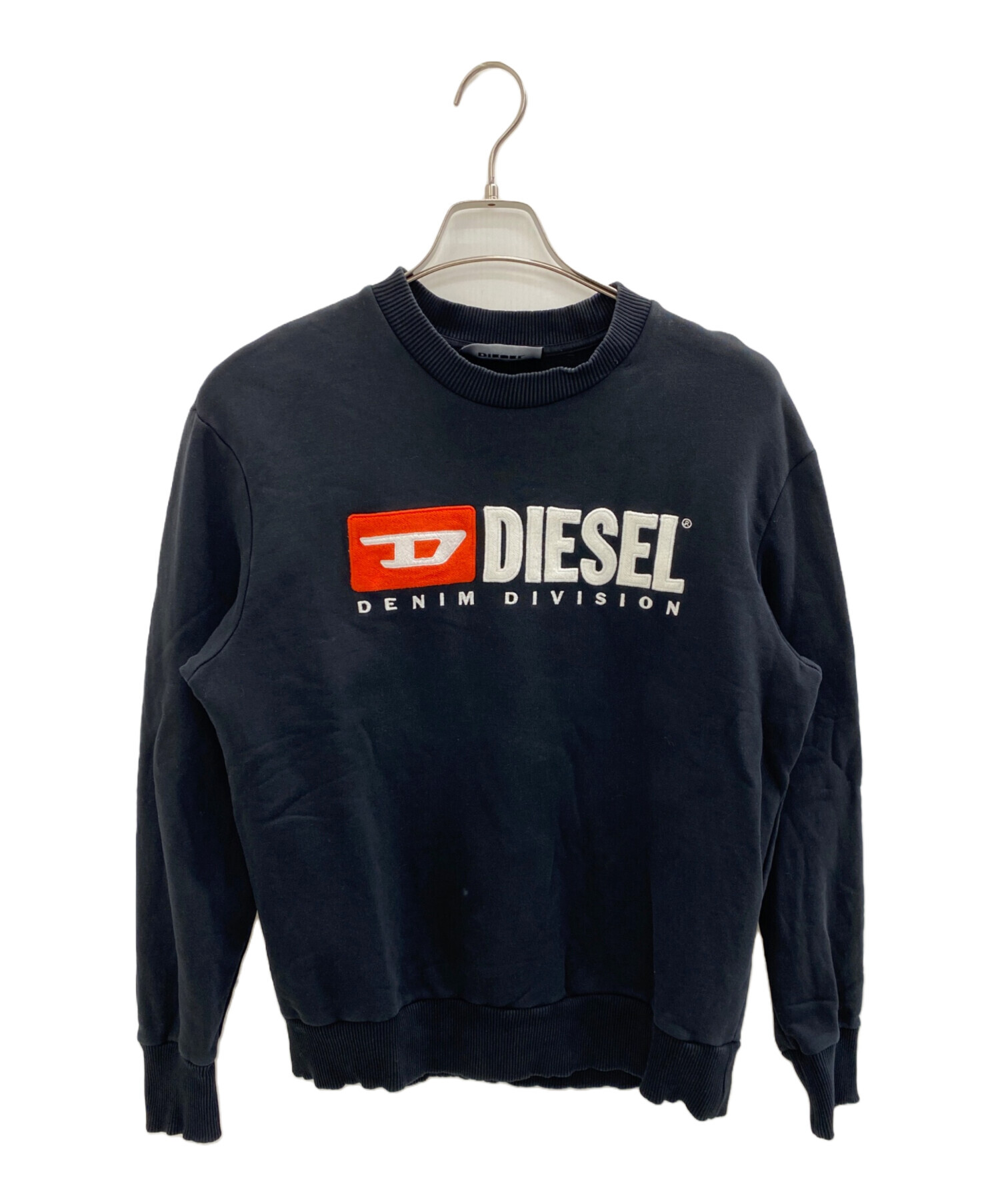 中古・古着通販】DIESEL (ディーゼル) スウェット ブラック サイズ