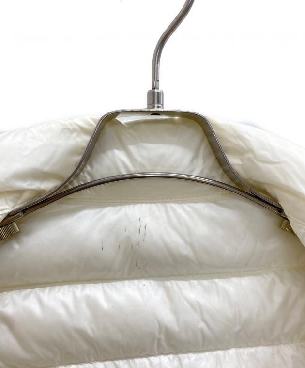 中古・古着通販】MONCLER (モンクレール) ダウンベスト アイボリー