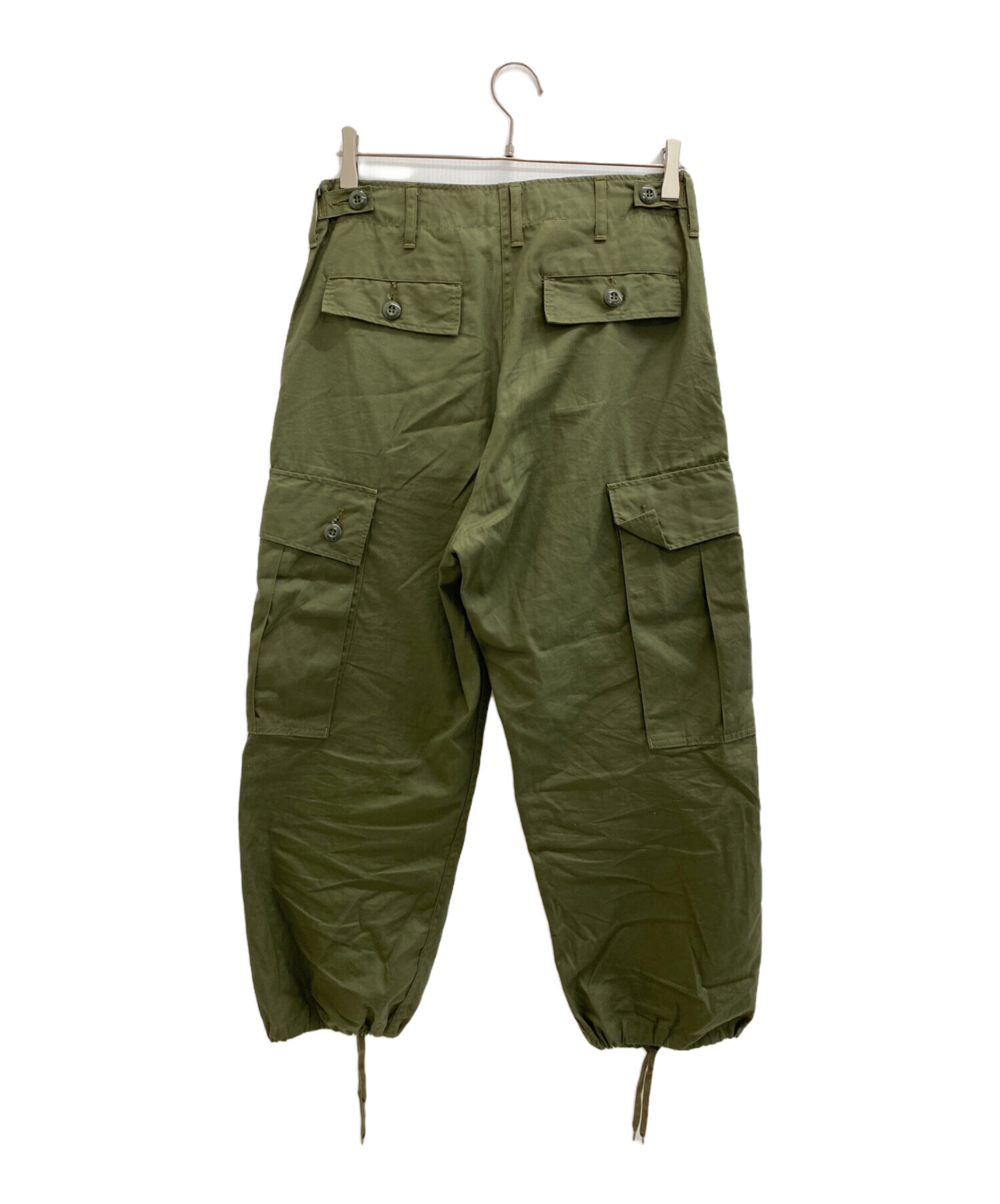BEAMS BOY BUZZ RICKSON'S CO. オリーブカーパンツ 中古・古着通販】BEAMS BOY (ビームスボーイ) Buzz Rickson's