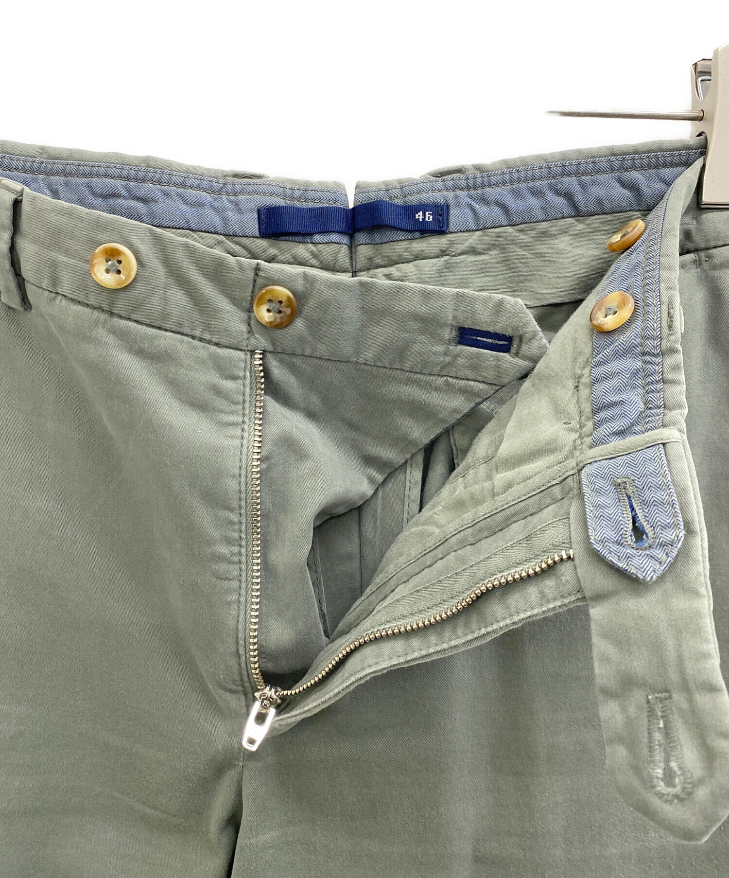 中古・古着通販】INCOTEX (インコテックス) パンツ カーキ サイズ:46