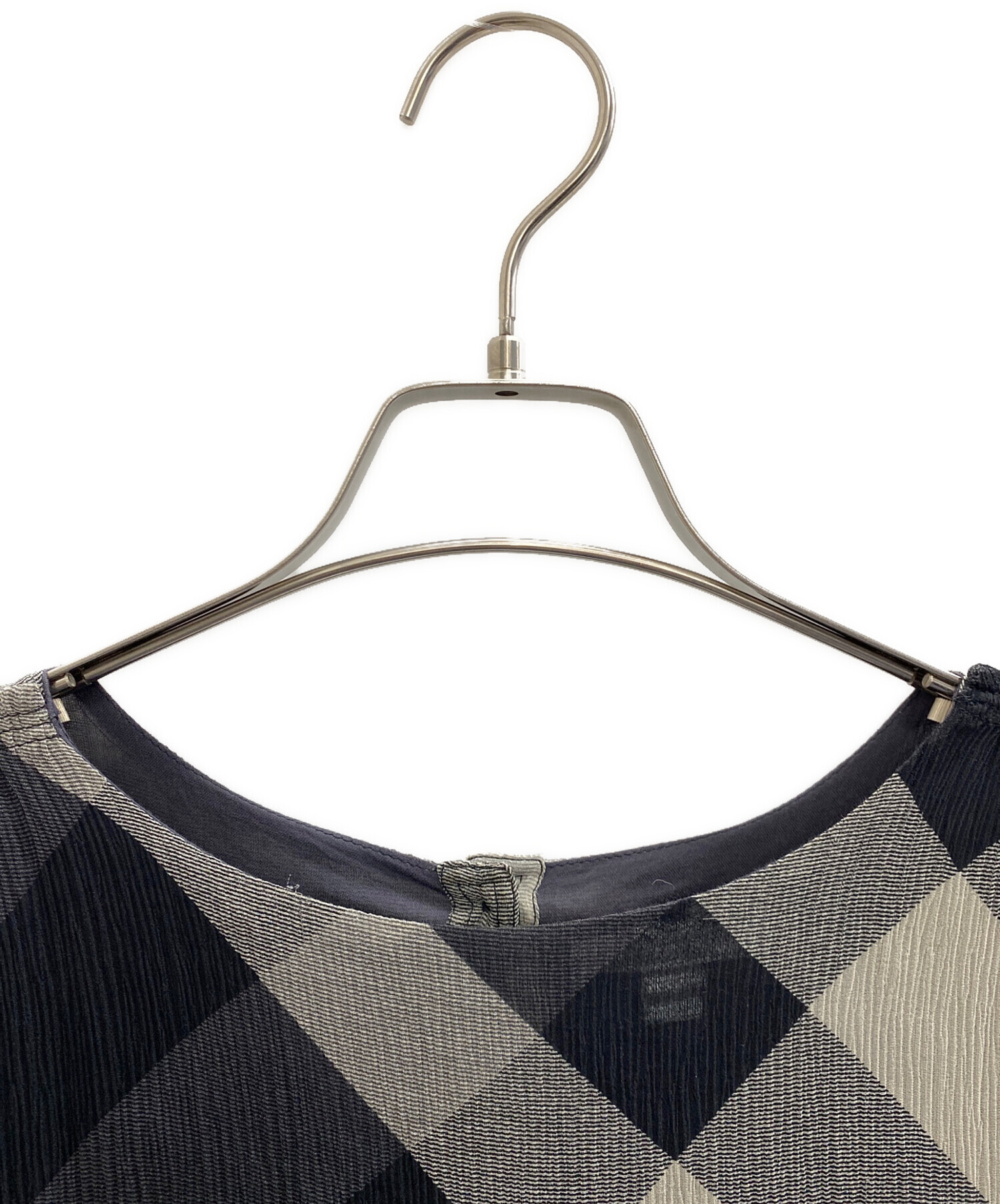 BURBERRY　バーバリー　シアーキャミソールワンピース 裏地付き y2k 中古・古着通販】BURBERRY (バーバリー) ノースリーブ・キャミソール