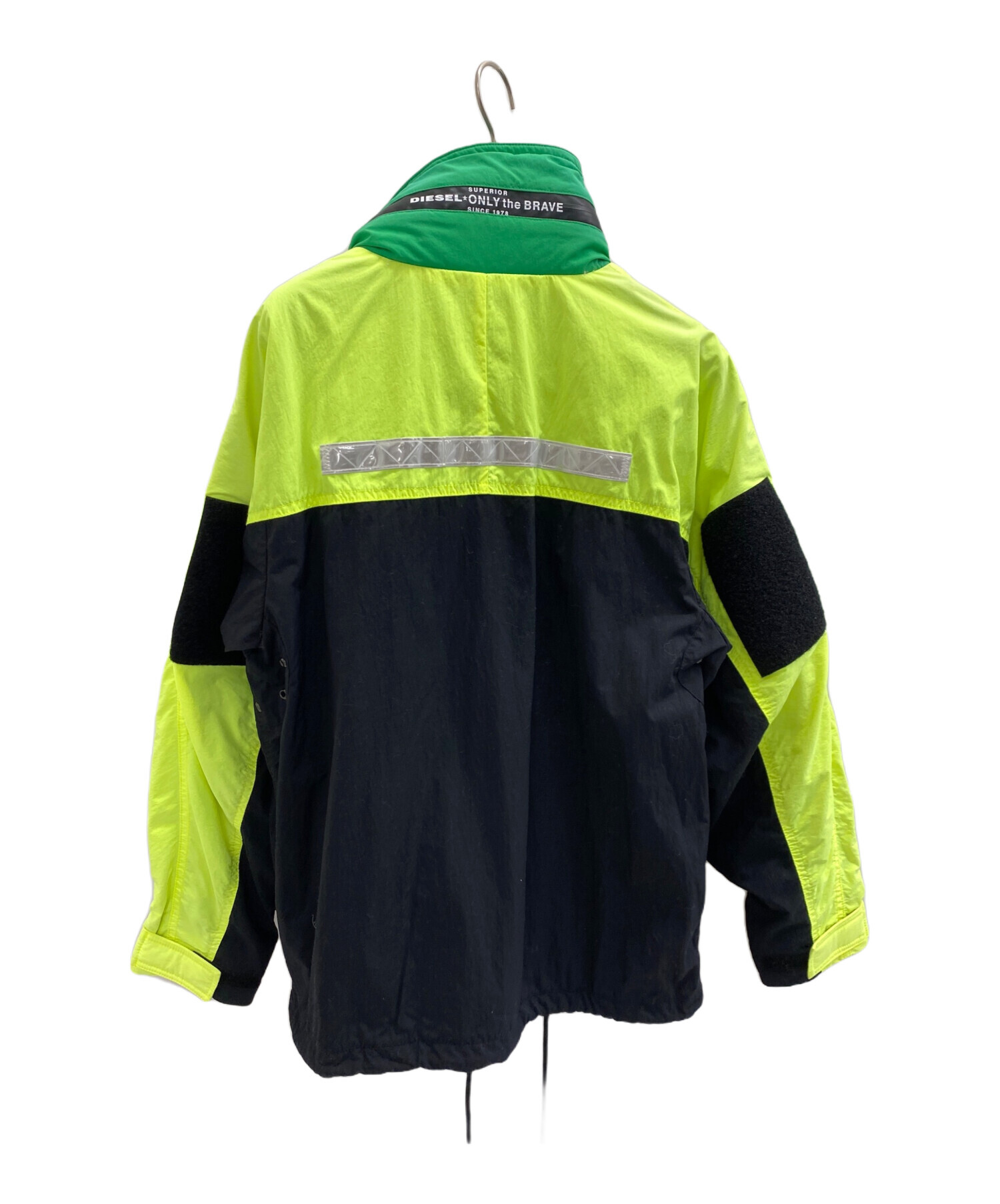 中古・古着通販】DIESEL (ディーゼル) ナイロンジャケット イエロー 