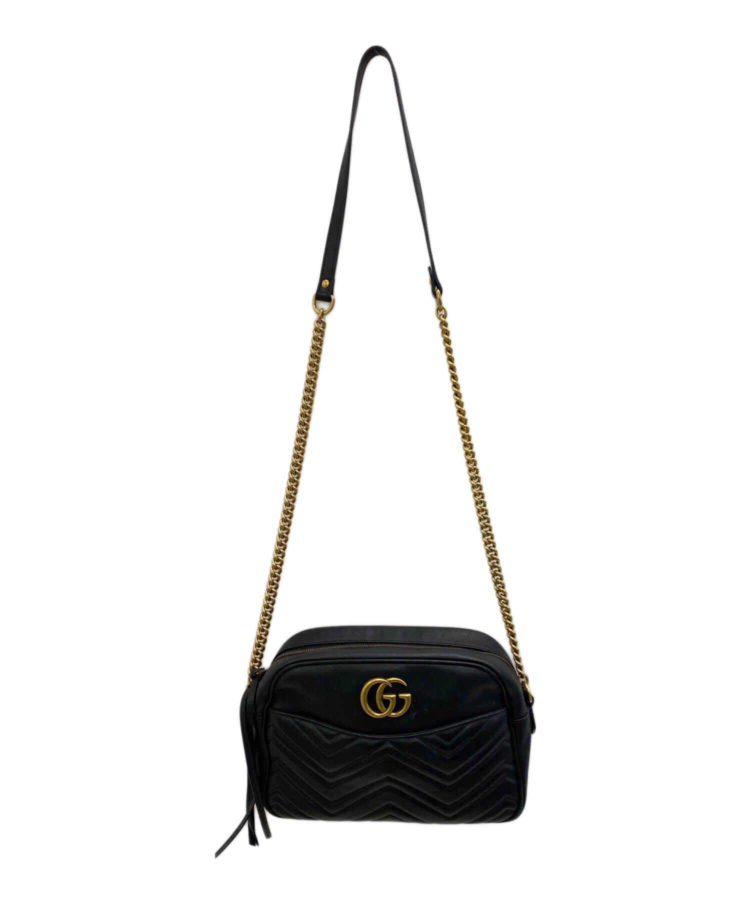 中古・古着通販】GUCCI (グッチ) GGマーモント キルティング ミニ 