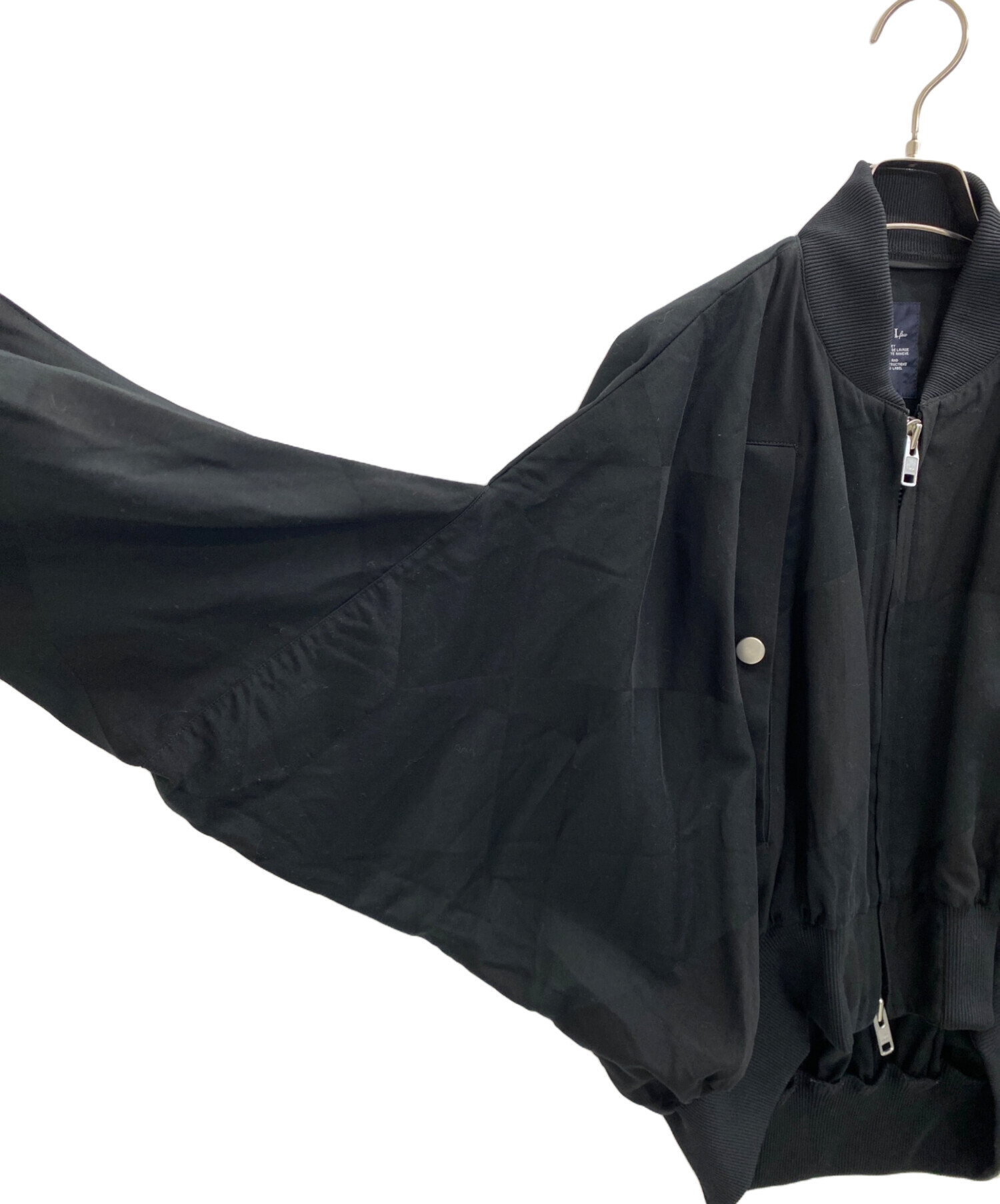 中古・古着通販】LIMI feu (リミフゥ) ブルゾン ブラック サイズ:S