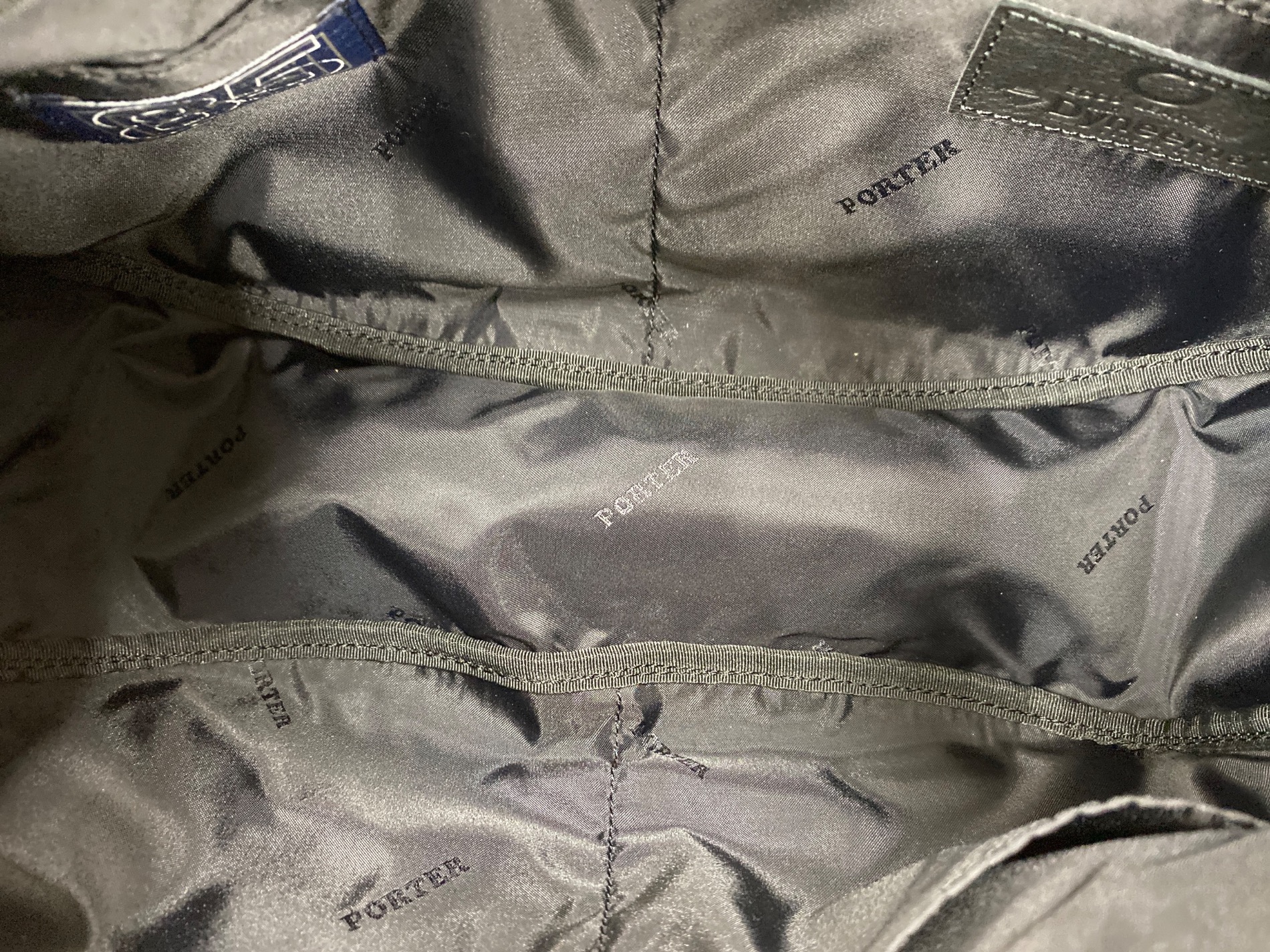 中古・古着通販】PORTER (ポーター) ダイニーマレザーショルダーバッグ 